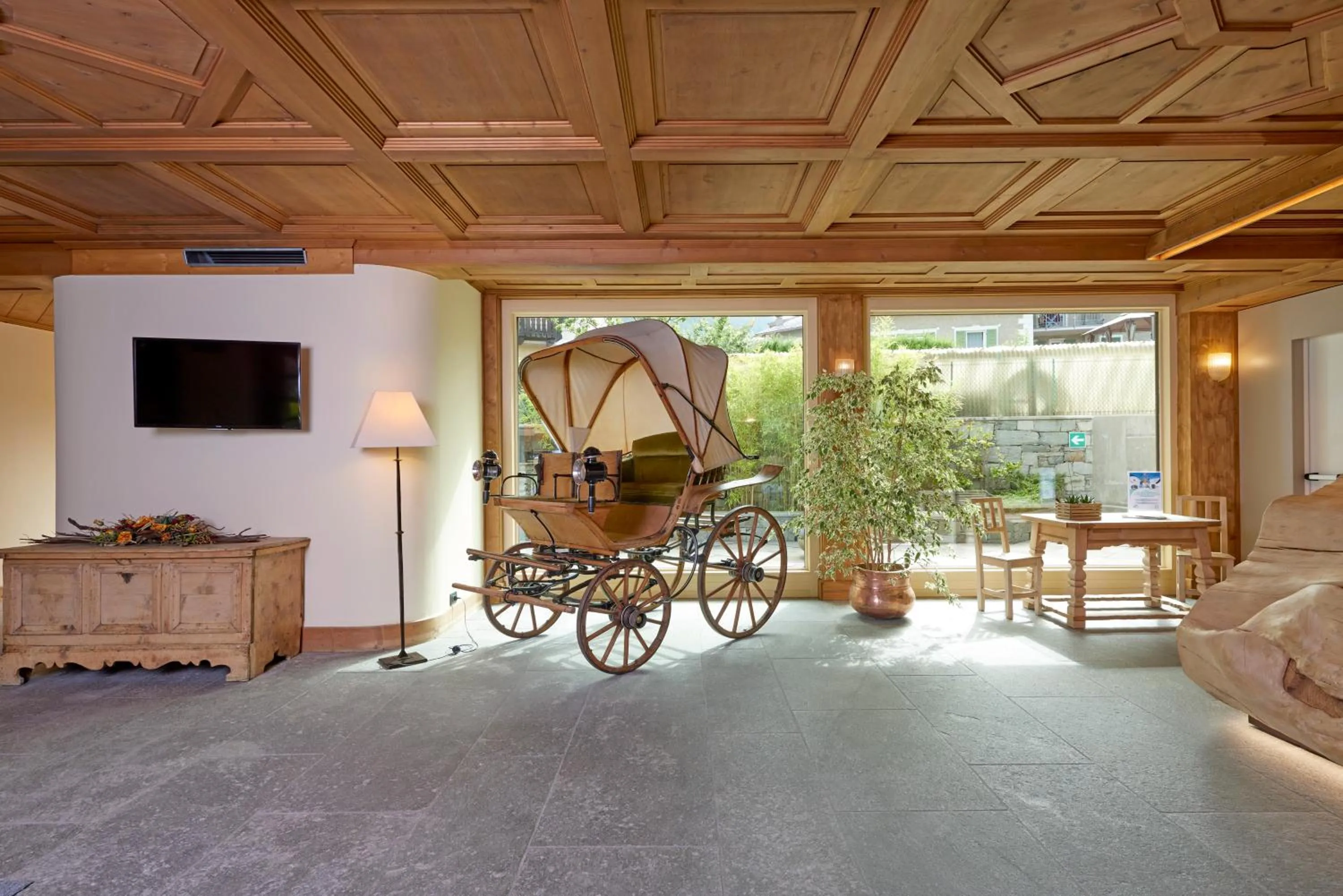 Lobby or reception in Hotel Rezia