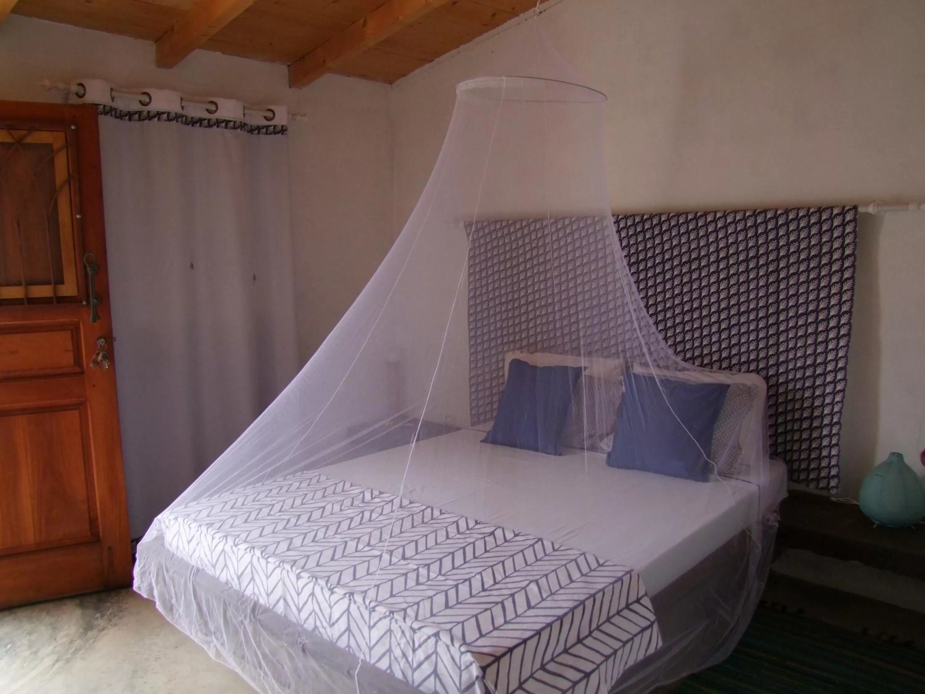 Bed in Villa Morabeza Guest House