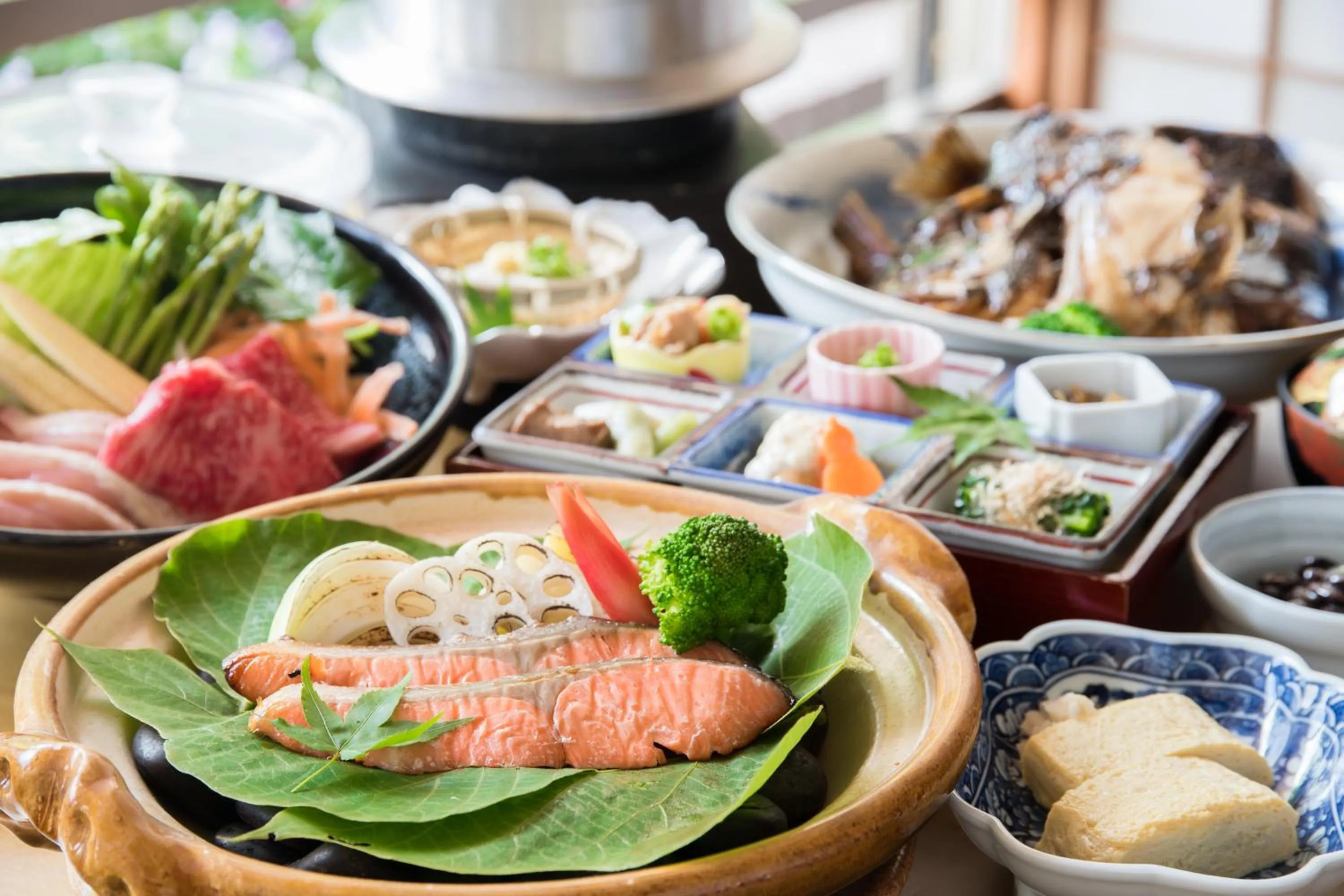 Food and drinks in Okuno Hosomichi