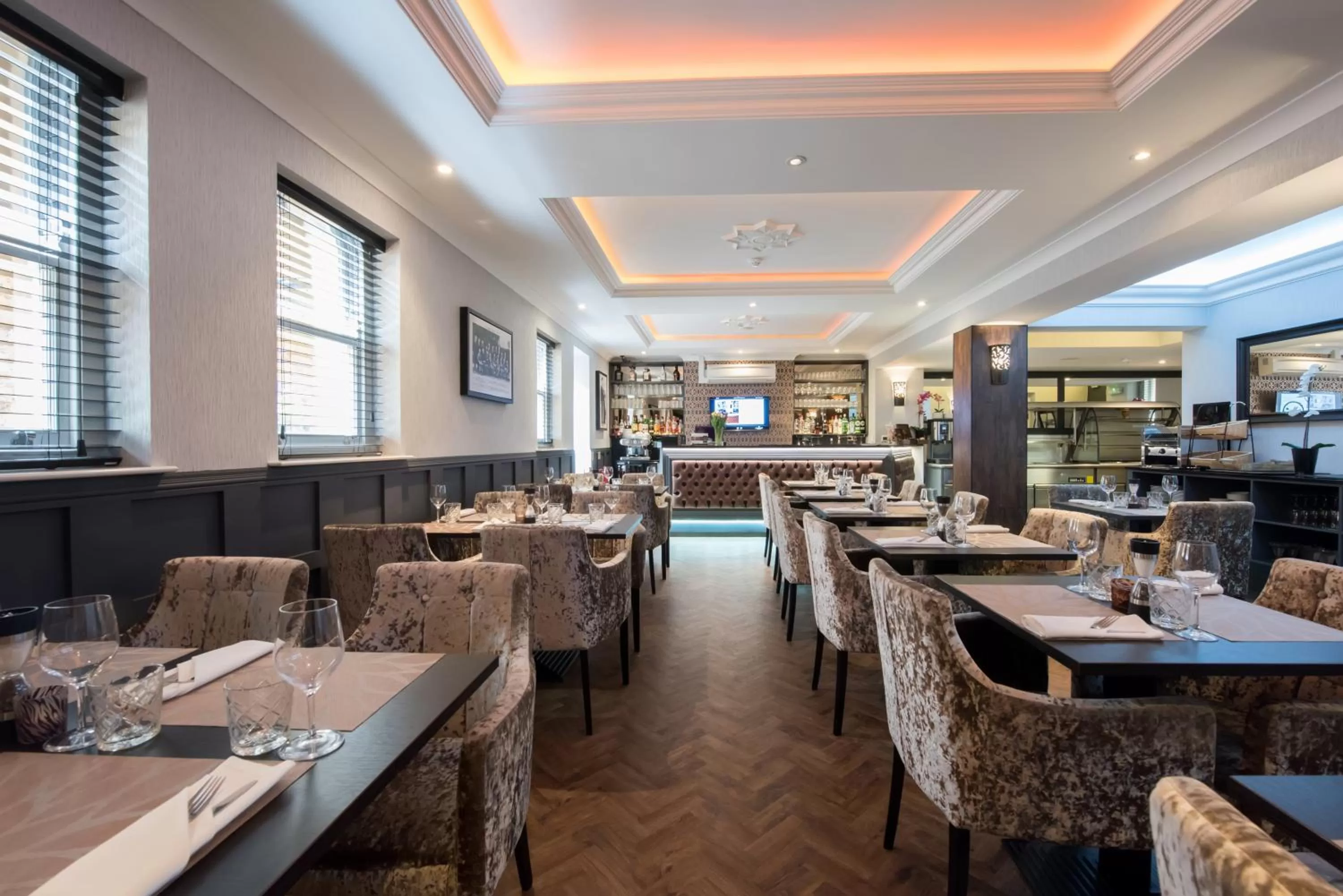 Restaurant/places to eat in The Lansbury Heritage Hotel By Sunday - Canary Wharf London