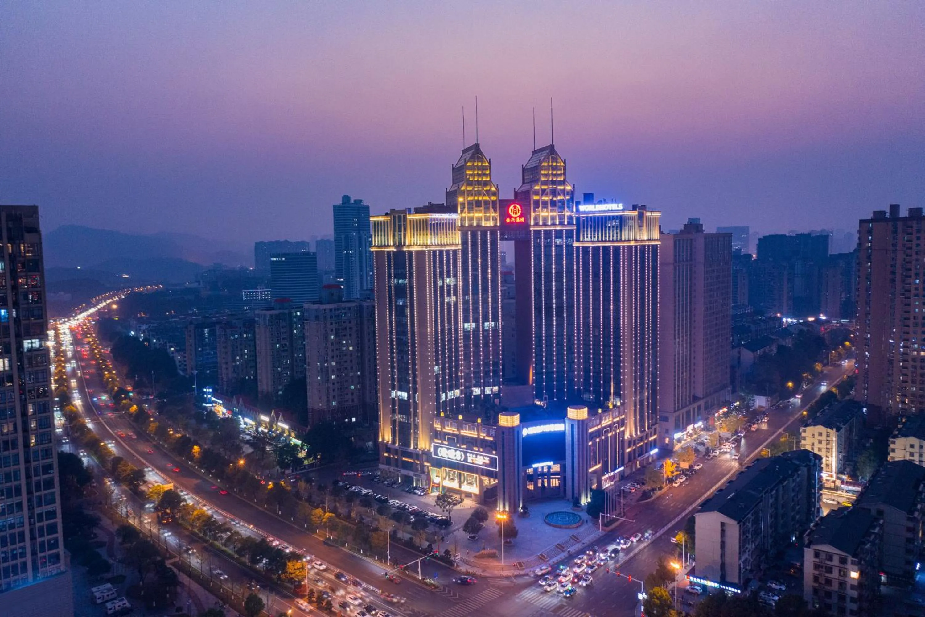 Property building in WorldHotel Grand Jiaxing Hunan