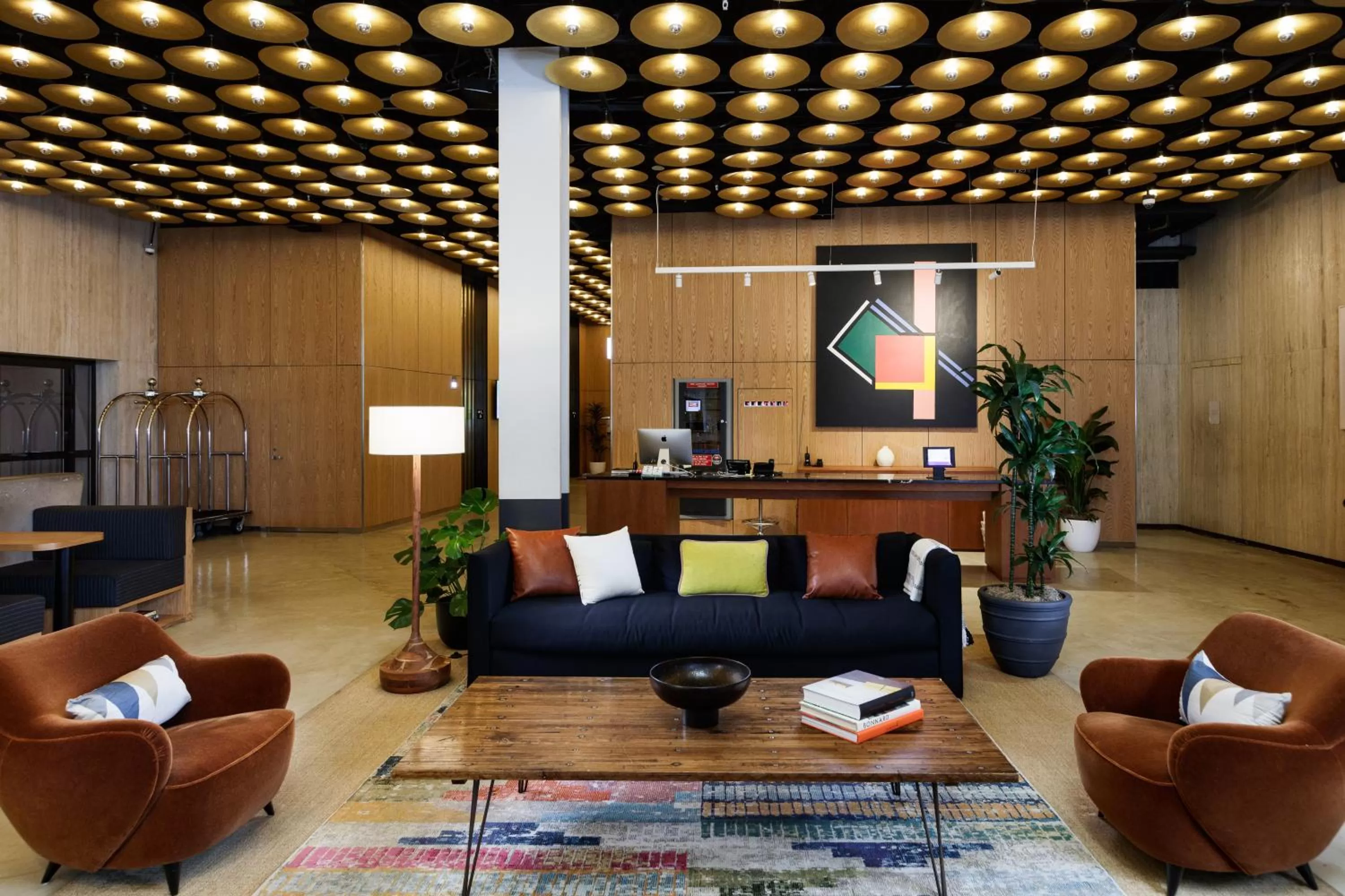 Lobby or reception in Placemakr Wall Street