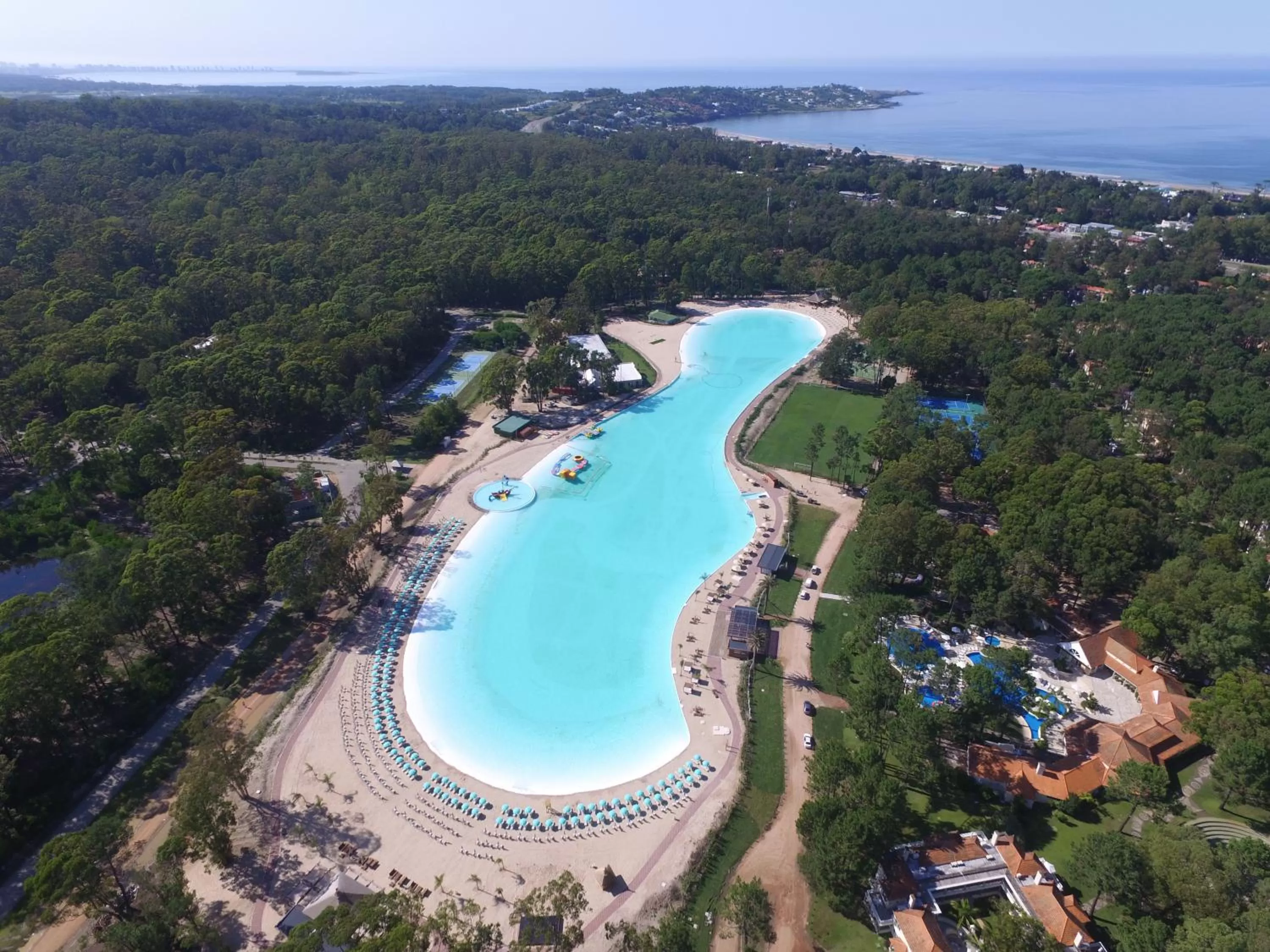 Bird's eye view, Bird's-eye View in Solanas Green Park Spa & Resort
