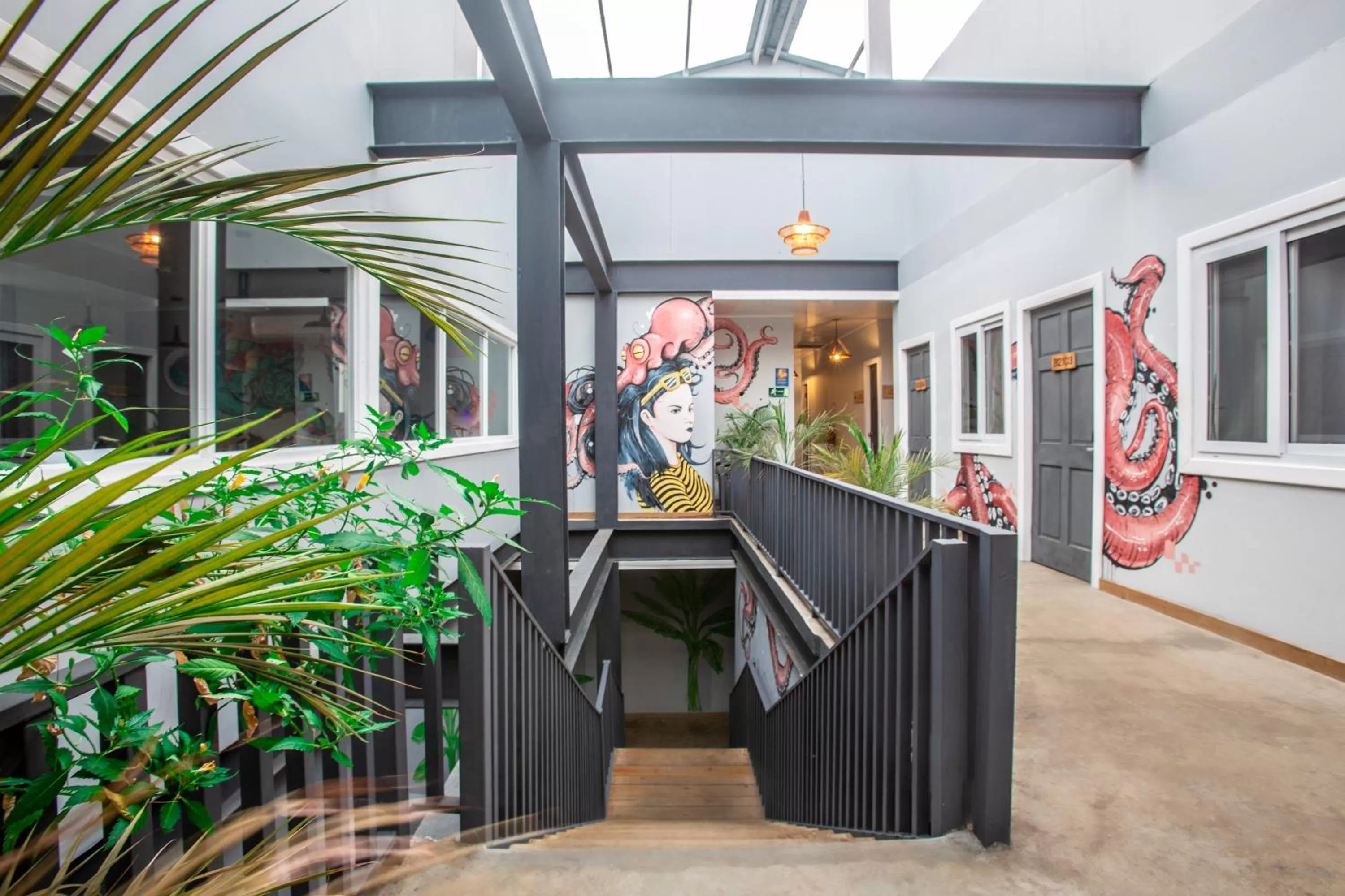 Floor plan in Selina Bocas del Toro