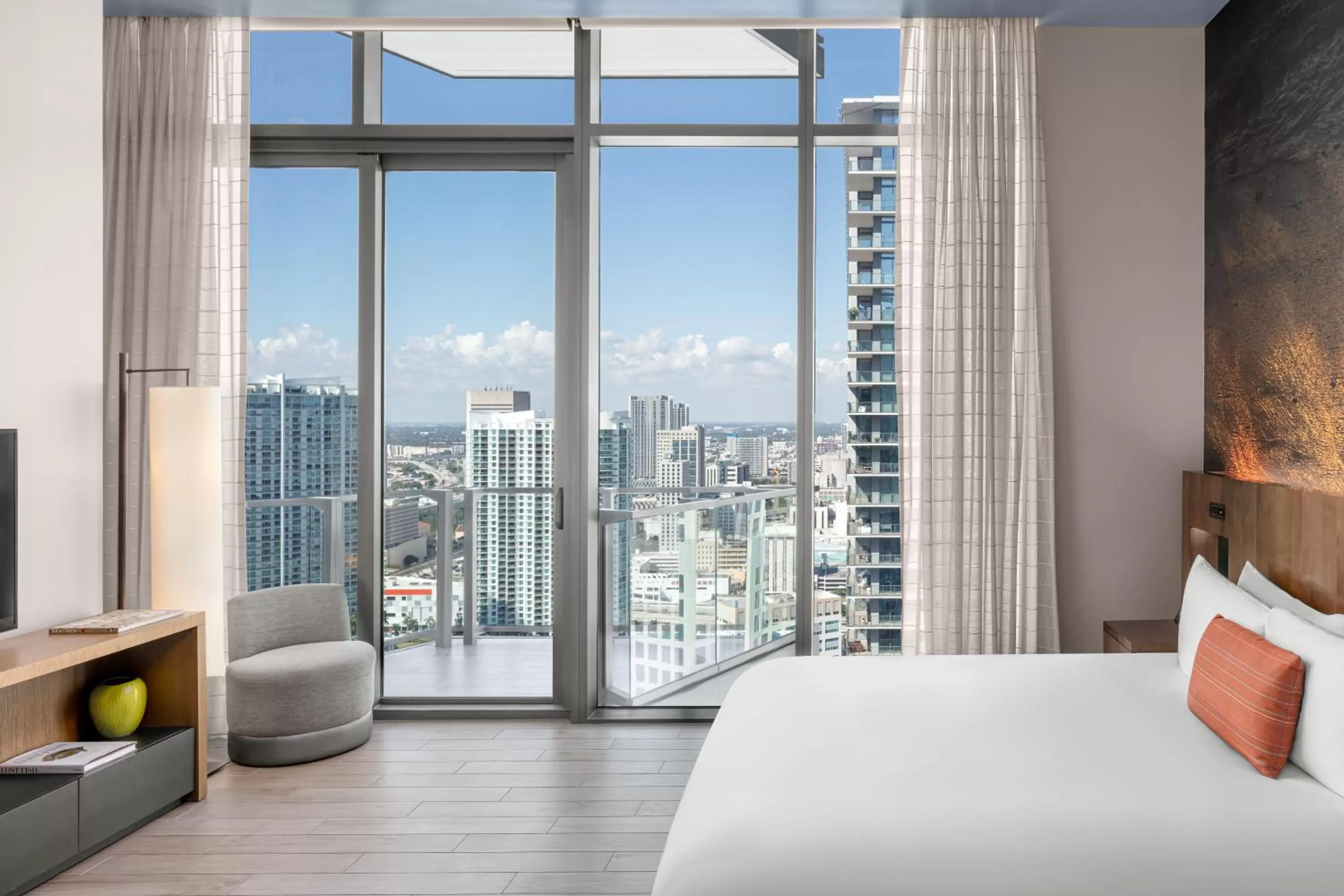 Balcony/Terrace, Bed in EAST Miami