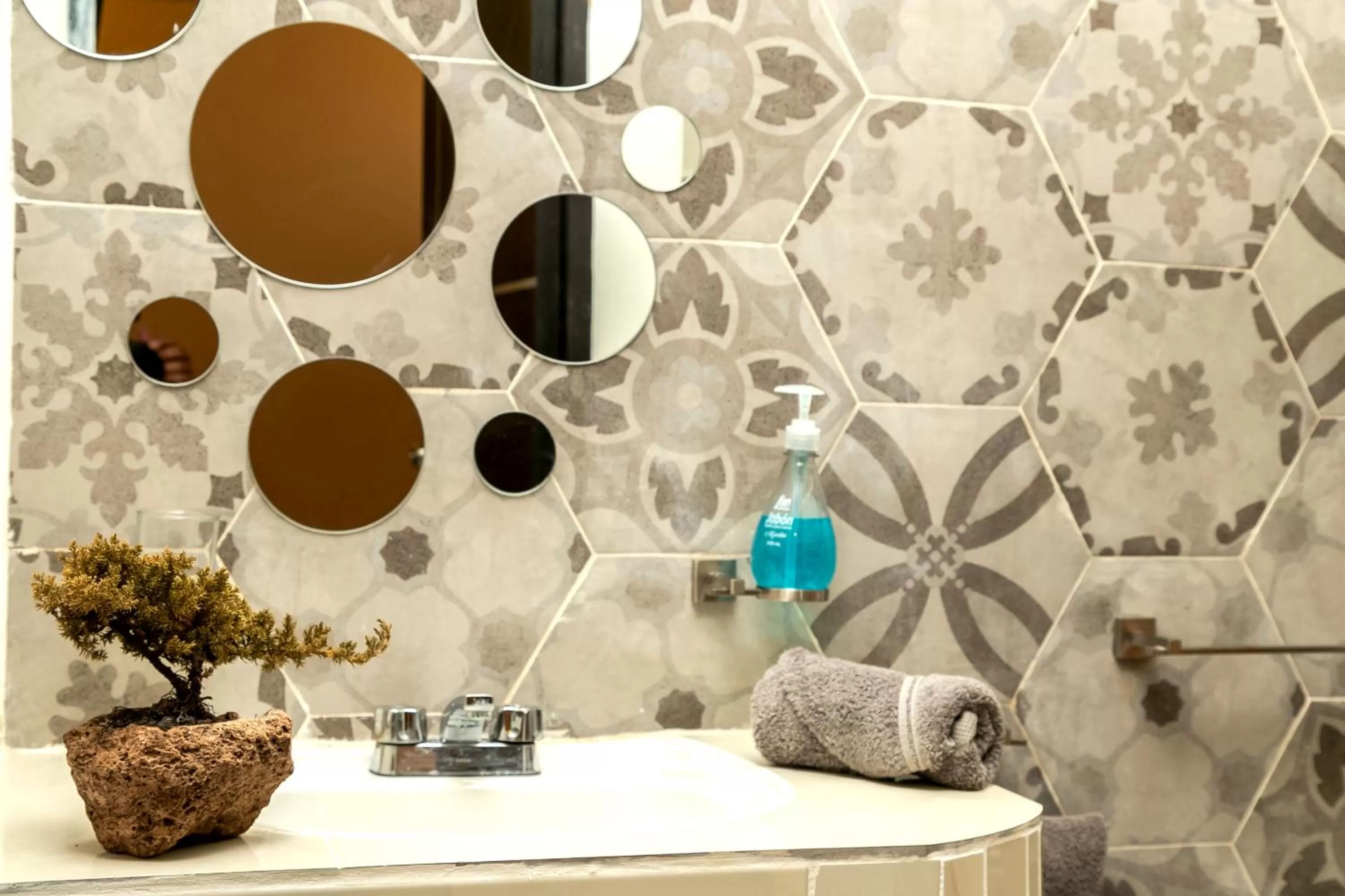 Bathroom in Grand Balam Plaza