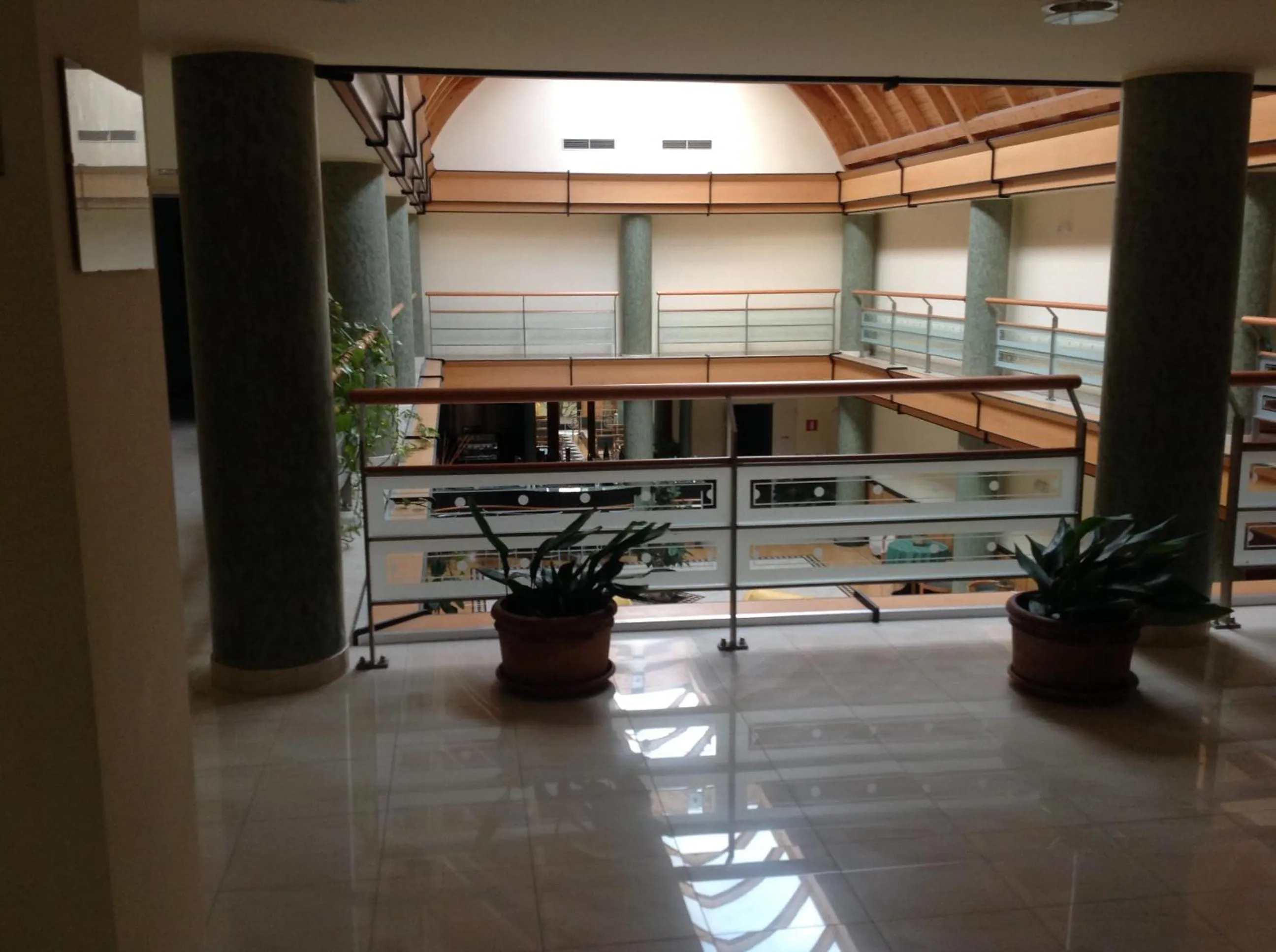 Decorative detail in Hotel D.G. Garden