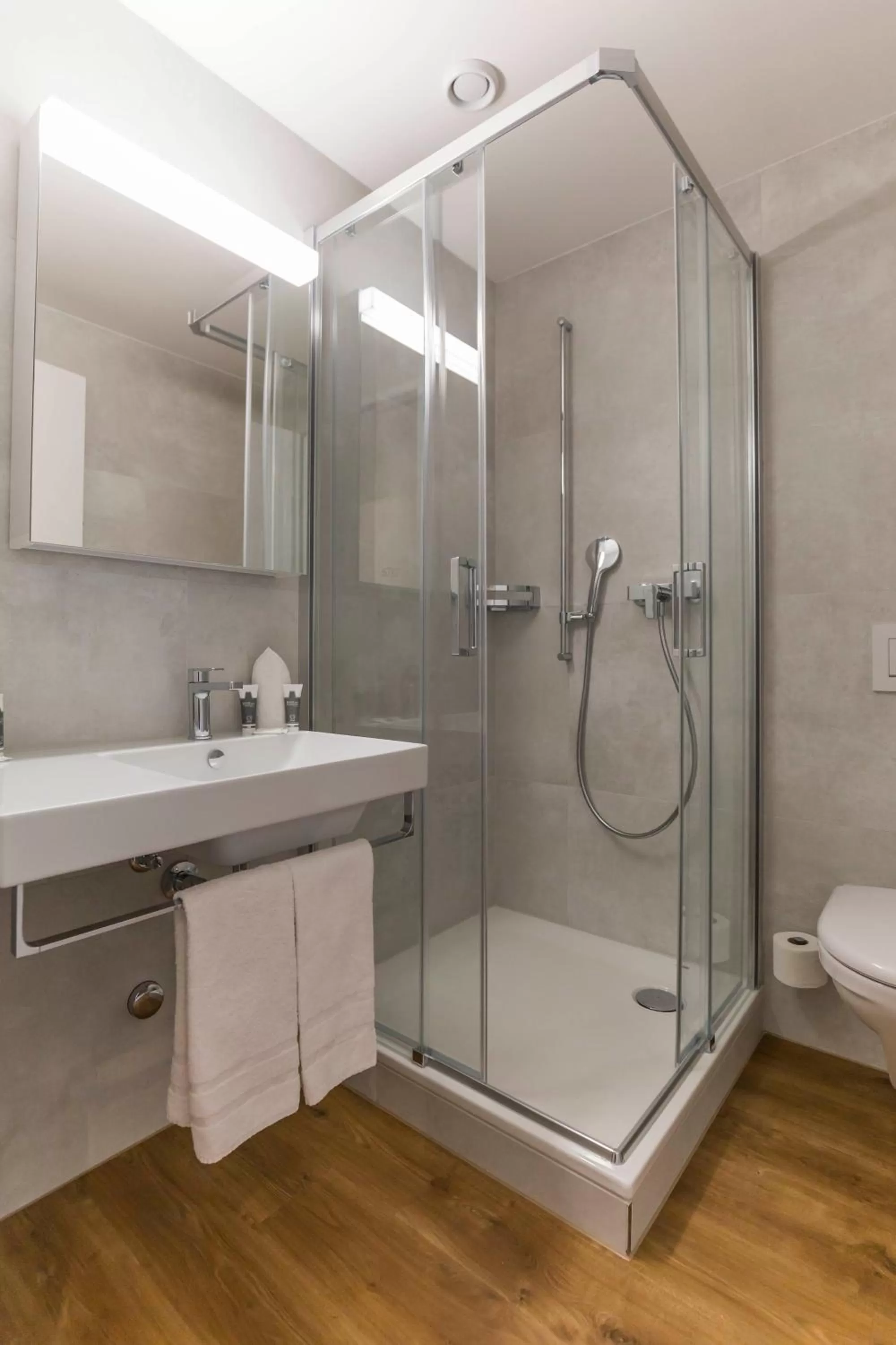 Shower in Hotel Swiss Star