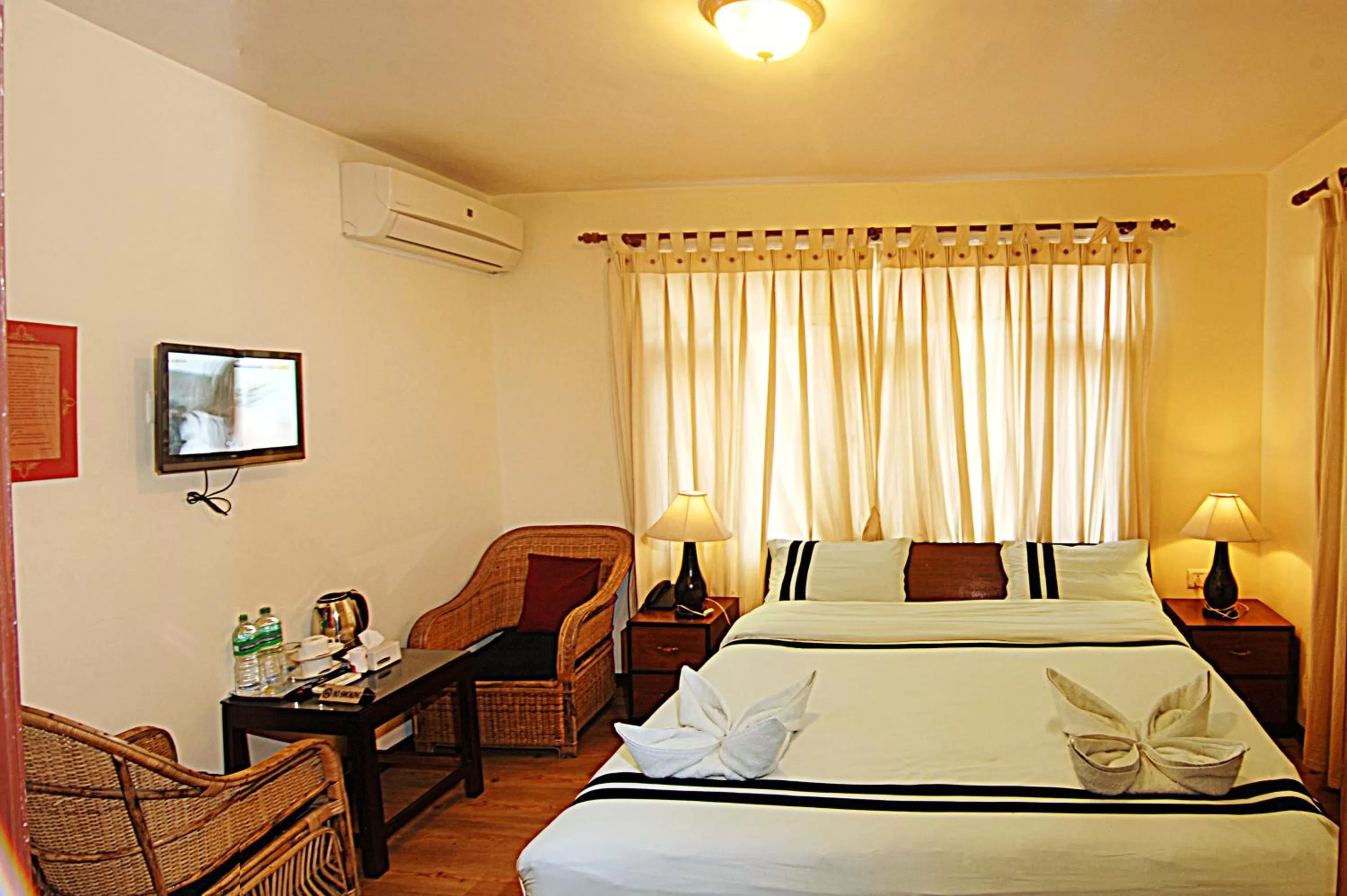 Bed in Hotel Amaryllis