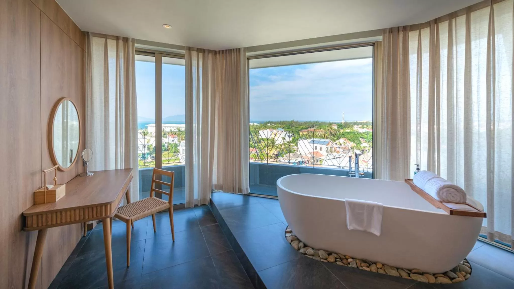 Bathroom in Bellerive Hoi An Resort and Spa