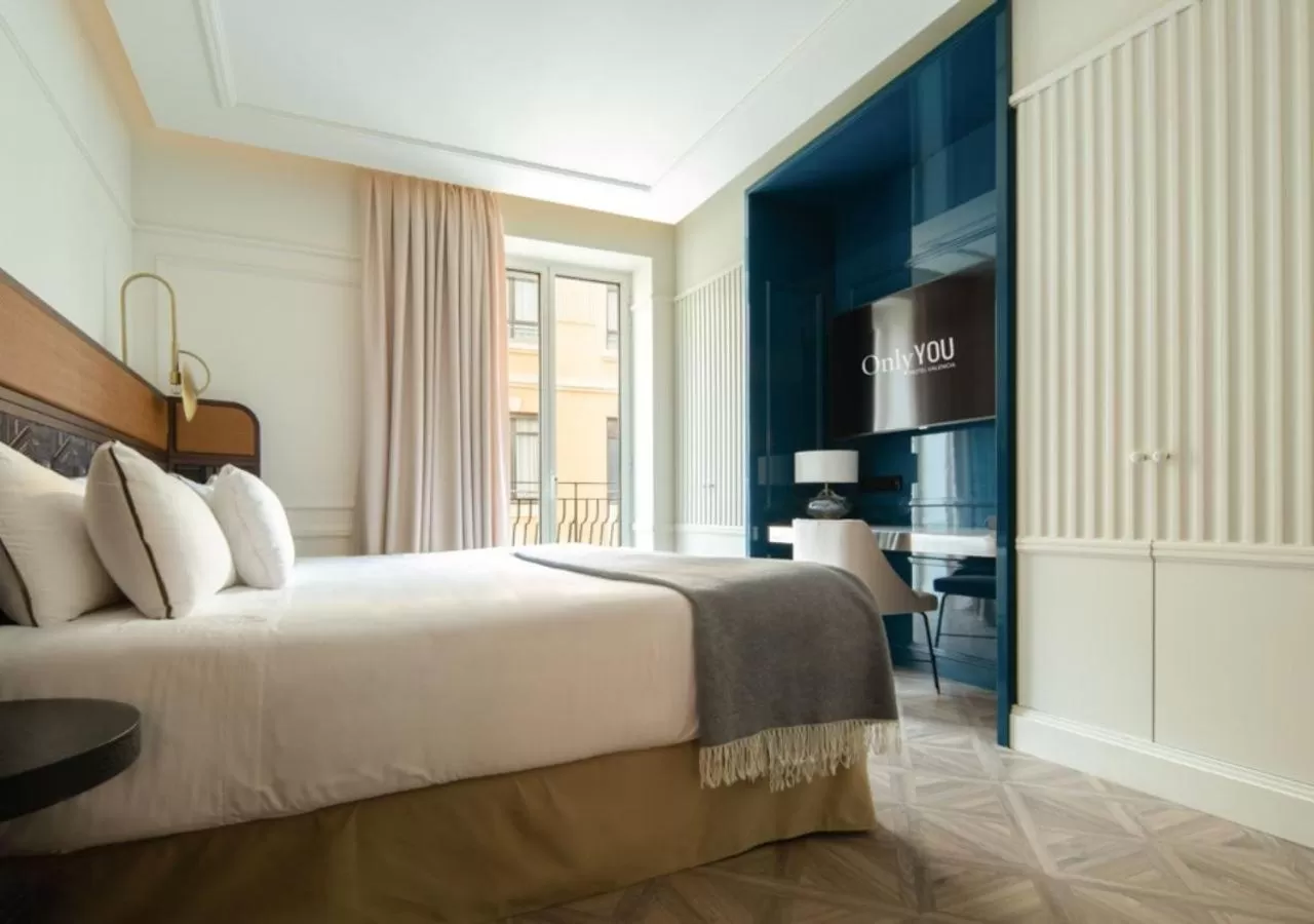 Bedroom, Bed in Only YOU Hotel Valencia
