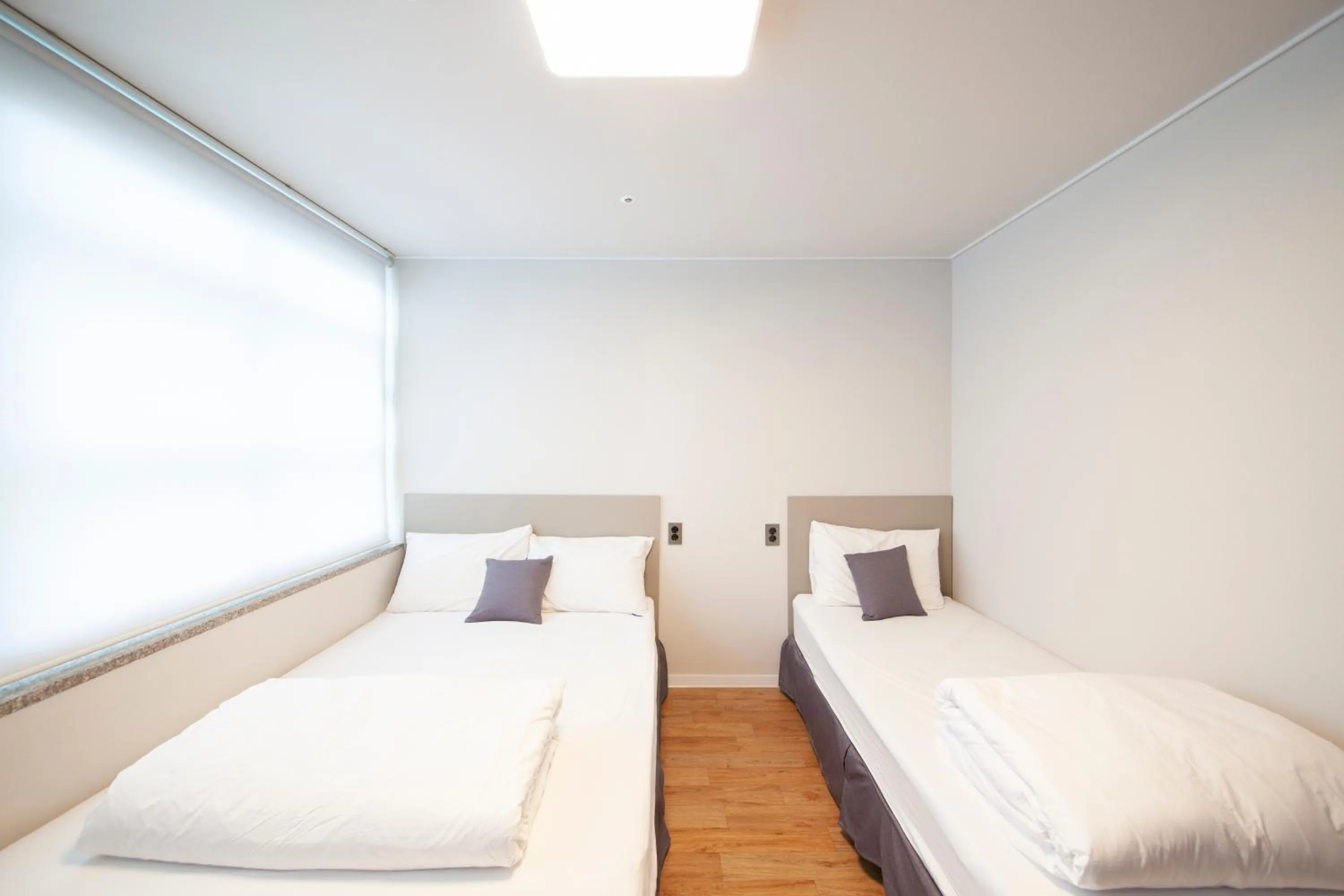 Photo of the whole room, Bed in K-Grand Hostel Dongdaemun
