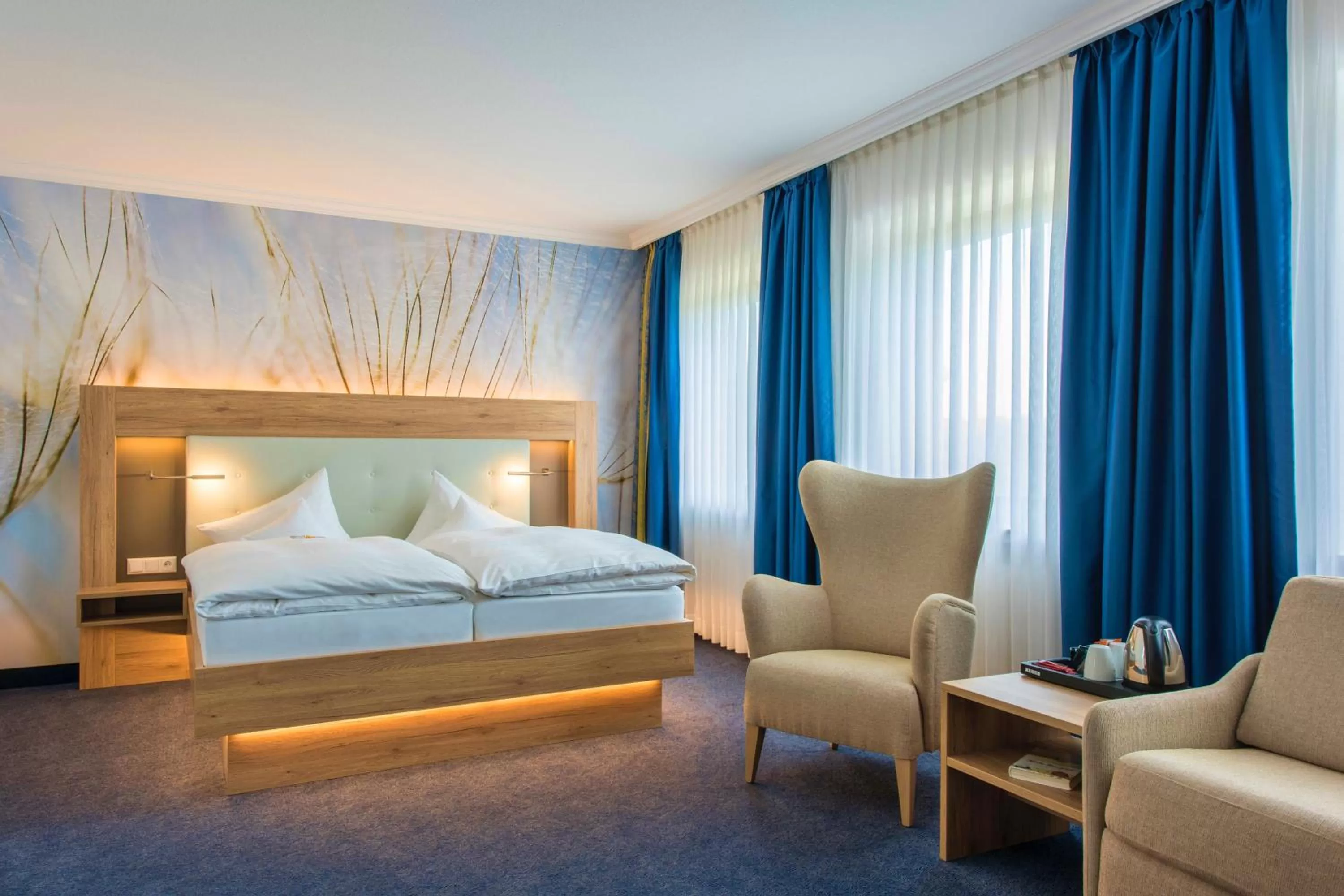 Photo of the whole room, Bed in IDINGSHOF Hotel & Restaurant