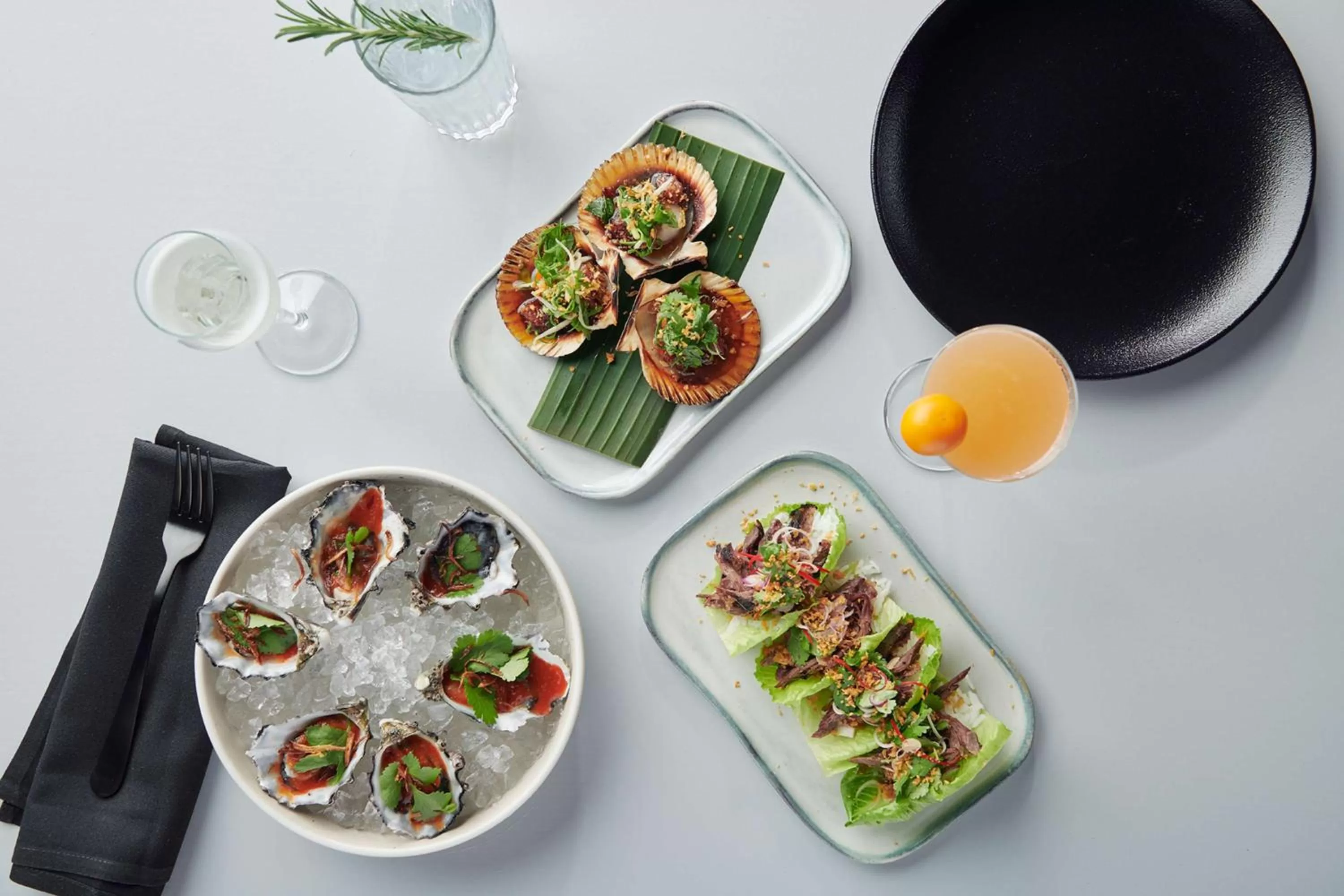 Restaurant/places to eat in Quincy Hotel Melbourne