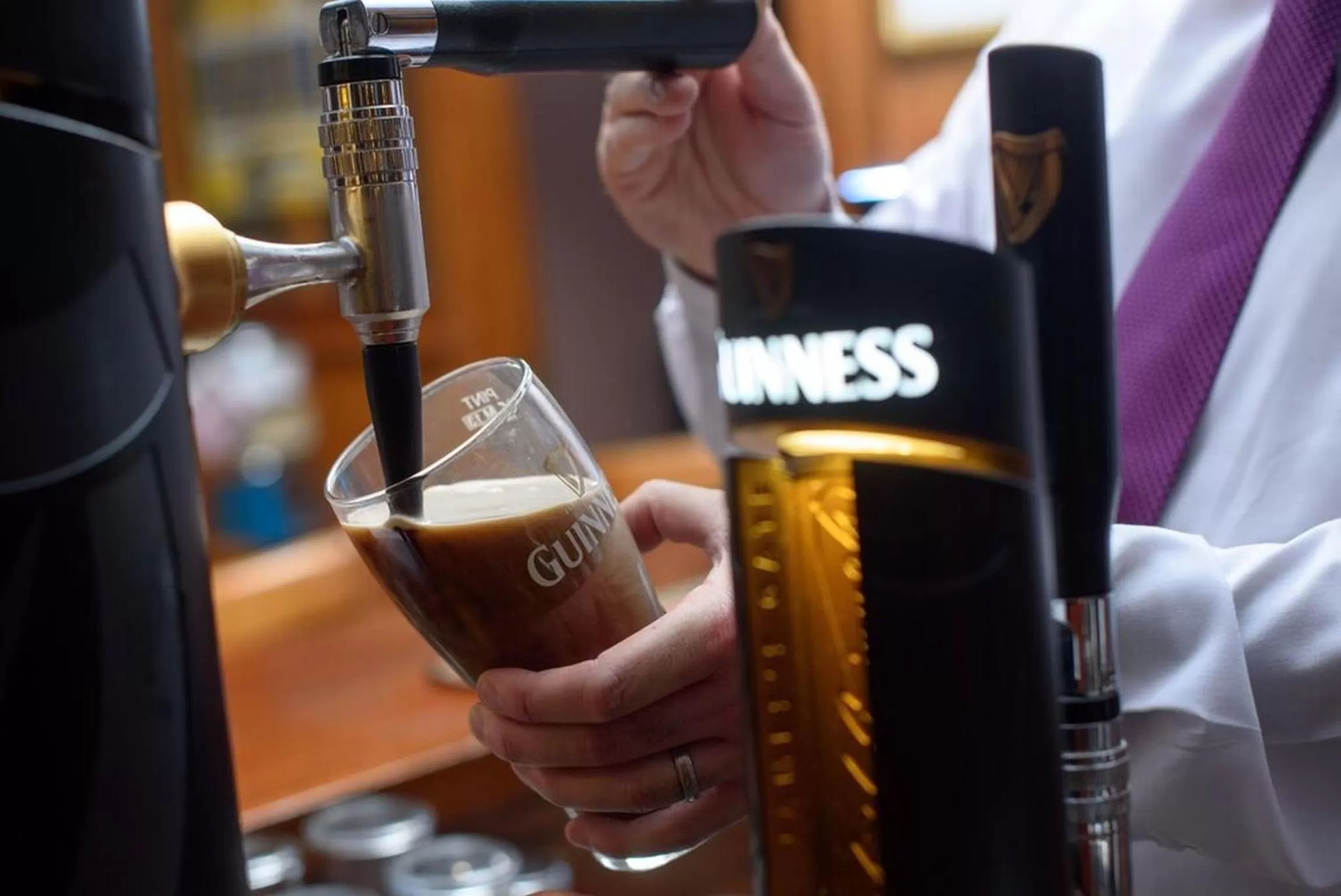 Alcoholic drinks in Dooley's Hotel