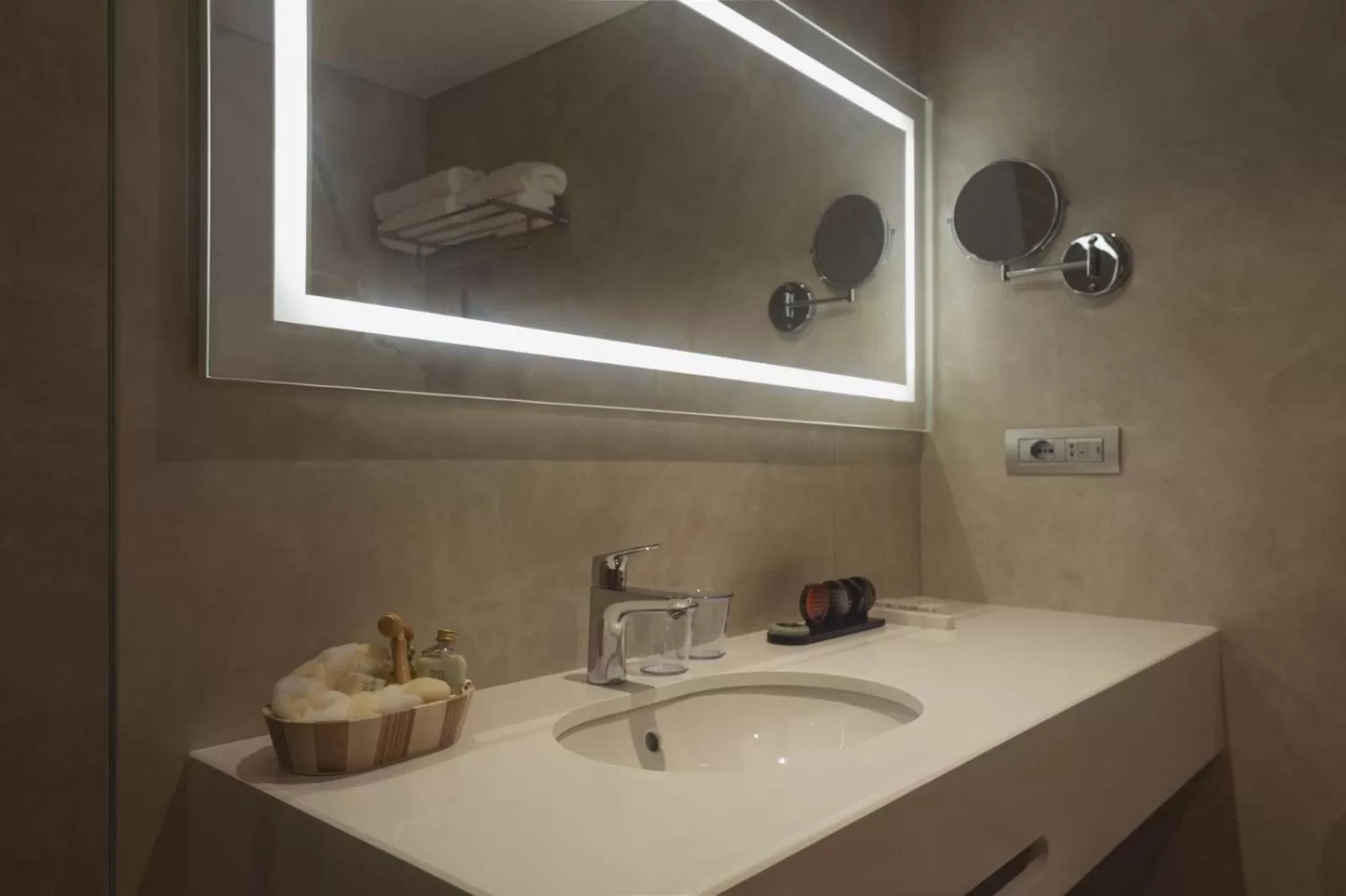 Bathroom in Amare Hotel