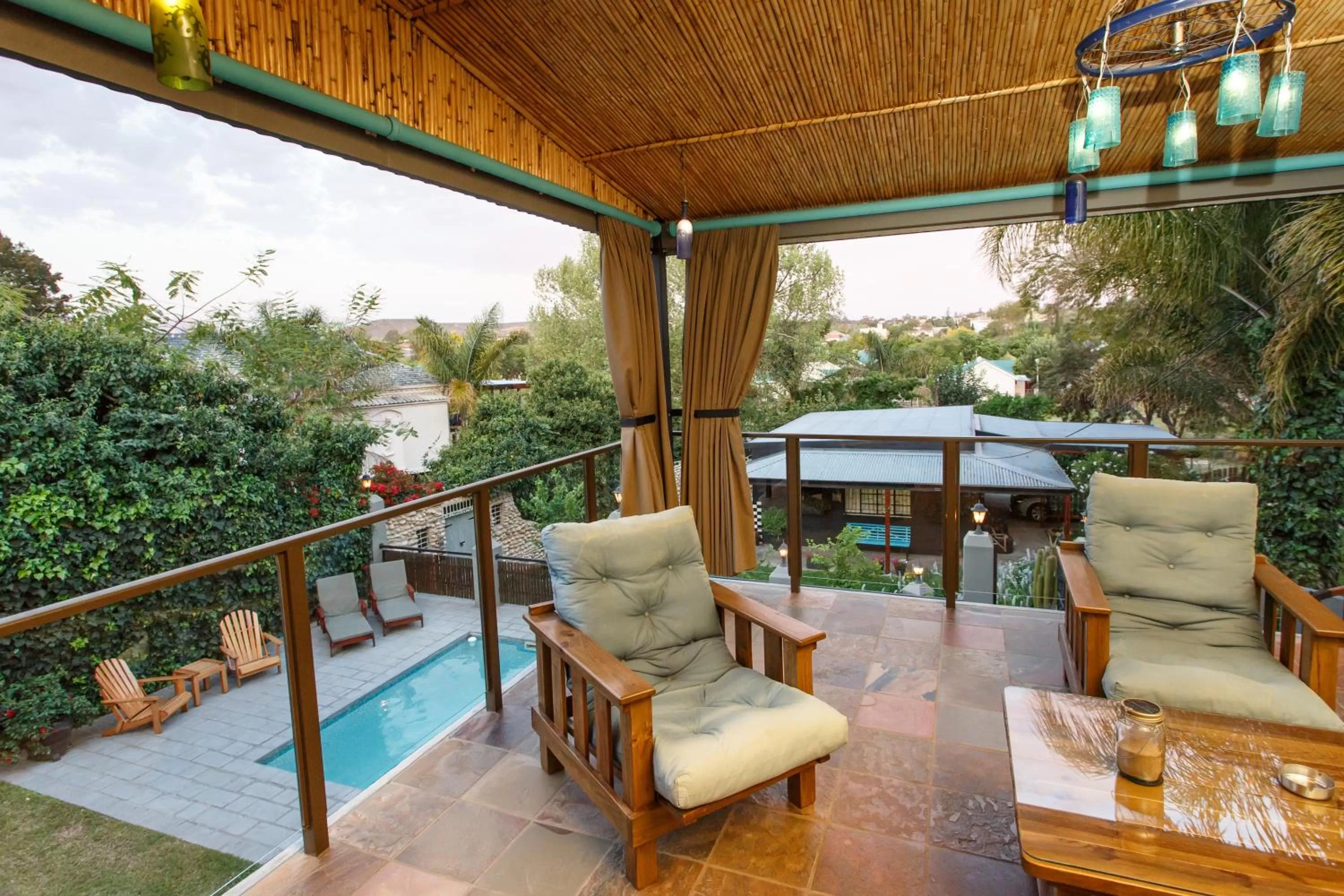 Balcony/Terrace in Miles B&B Guest House