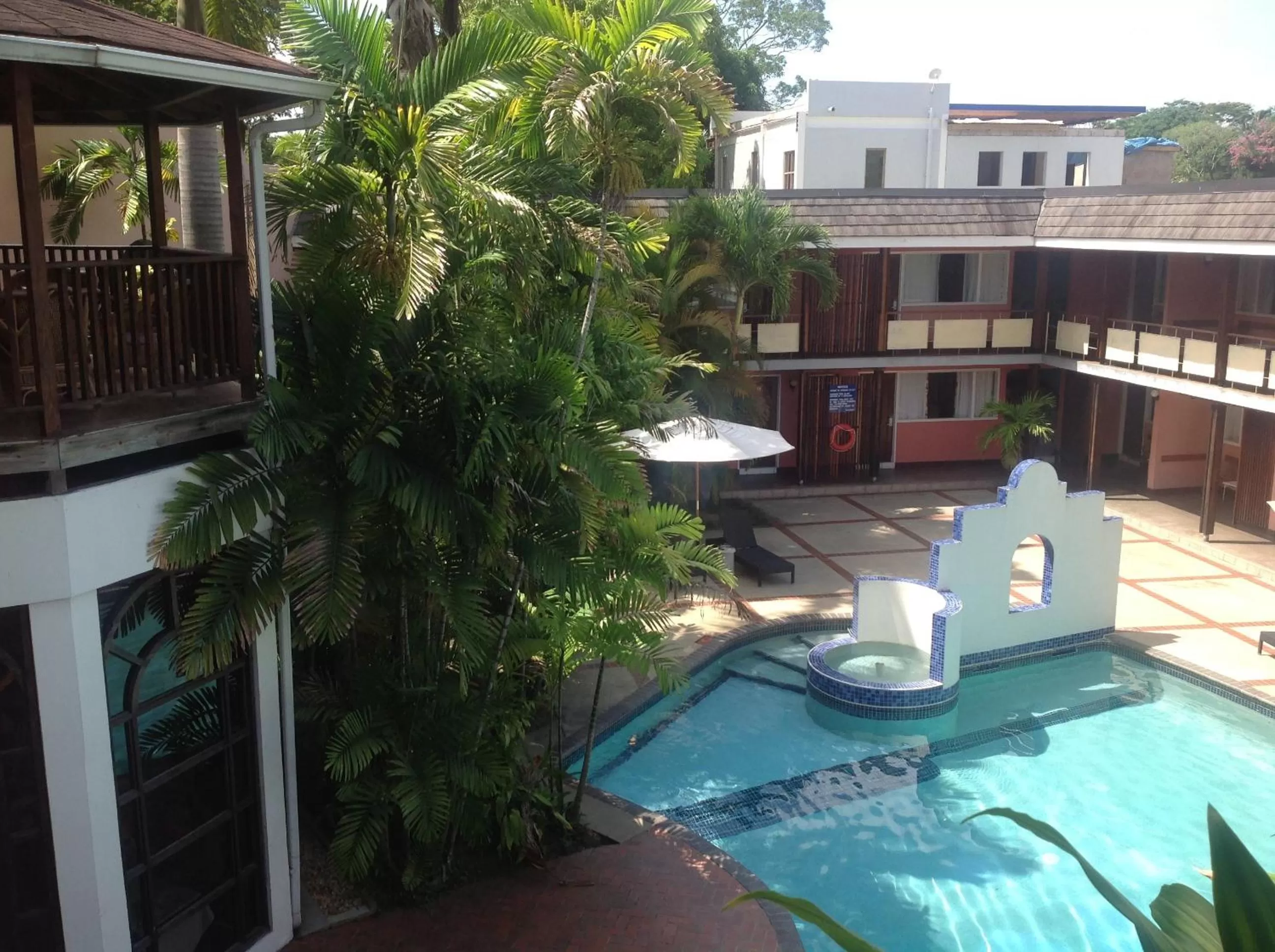 Swimming pool in Hotel Normandie Limited