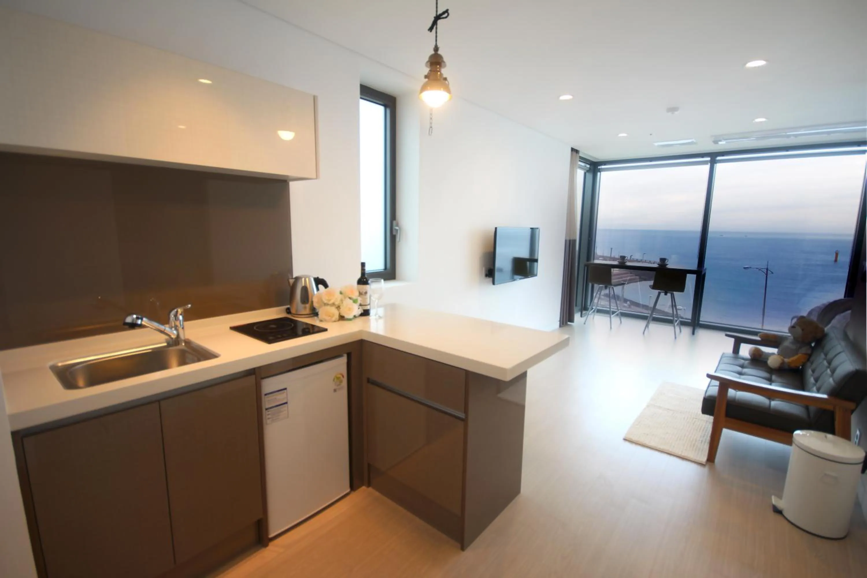 Kitchen or kitchenette in Vista Resort Jeju