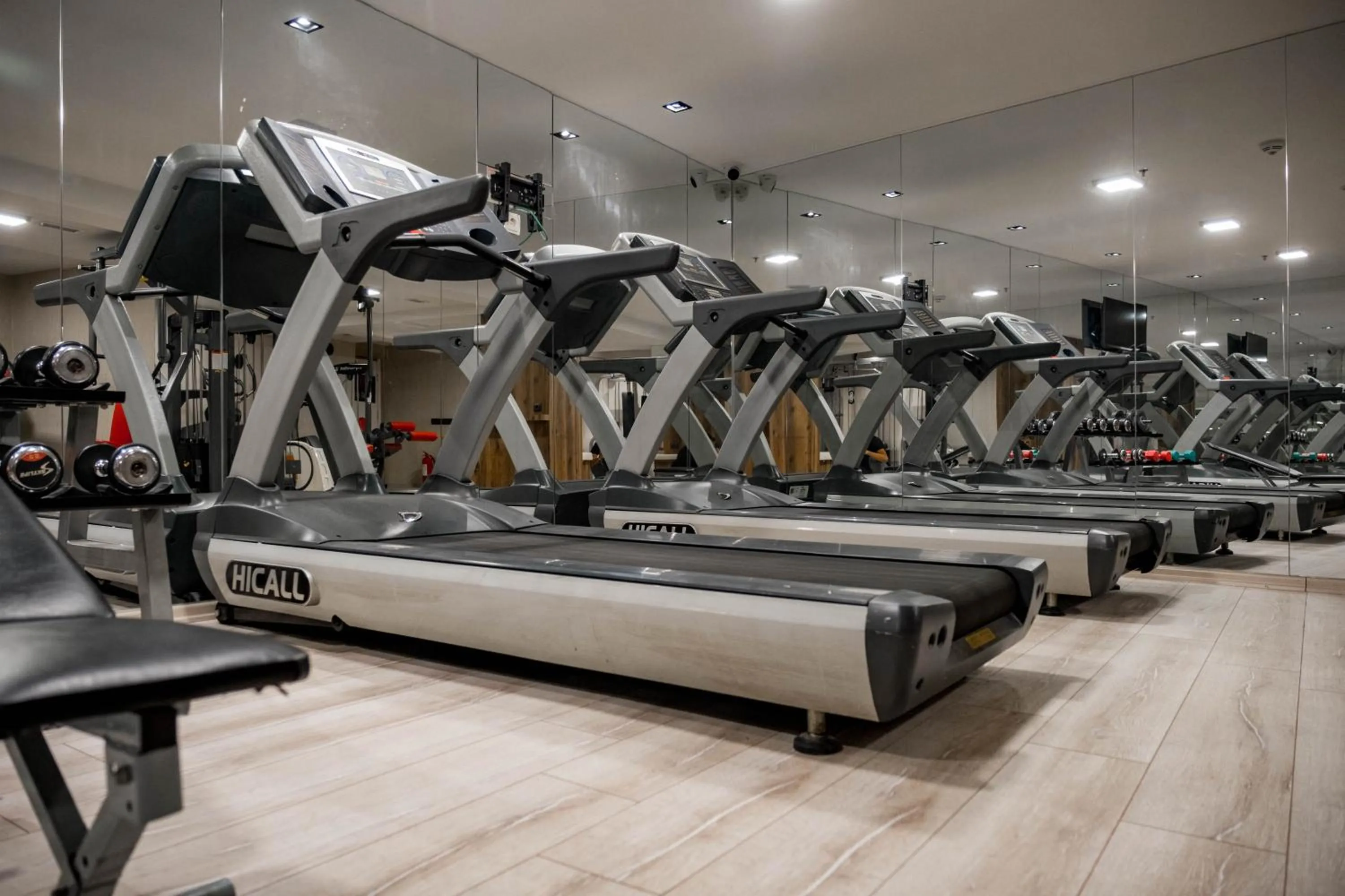 Fitness centre/facilities in Selçuk Hotel