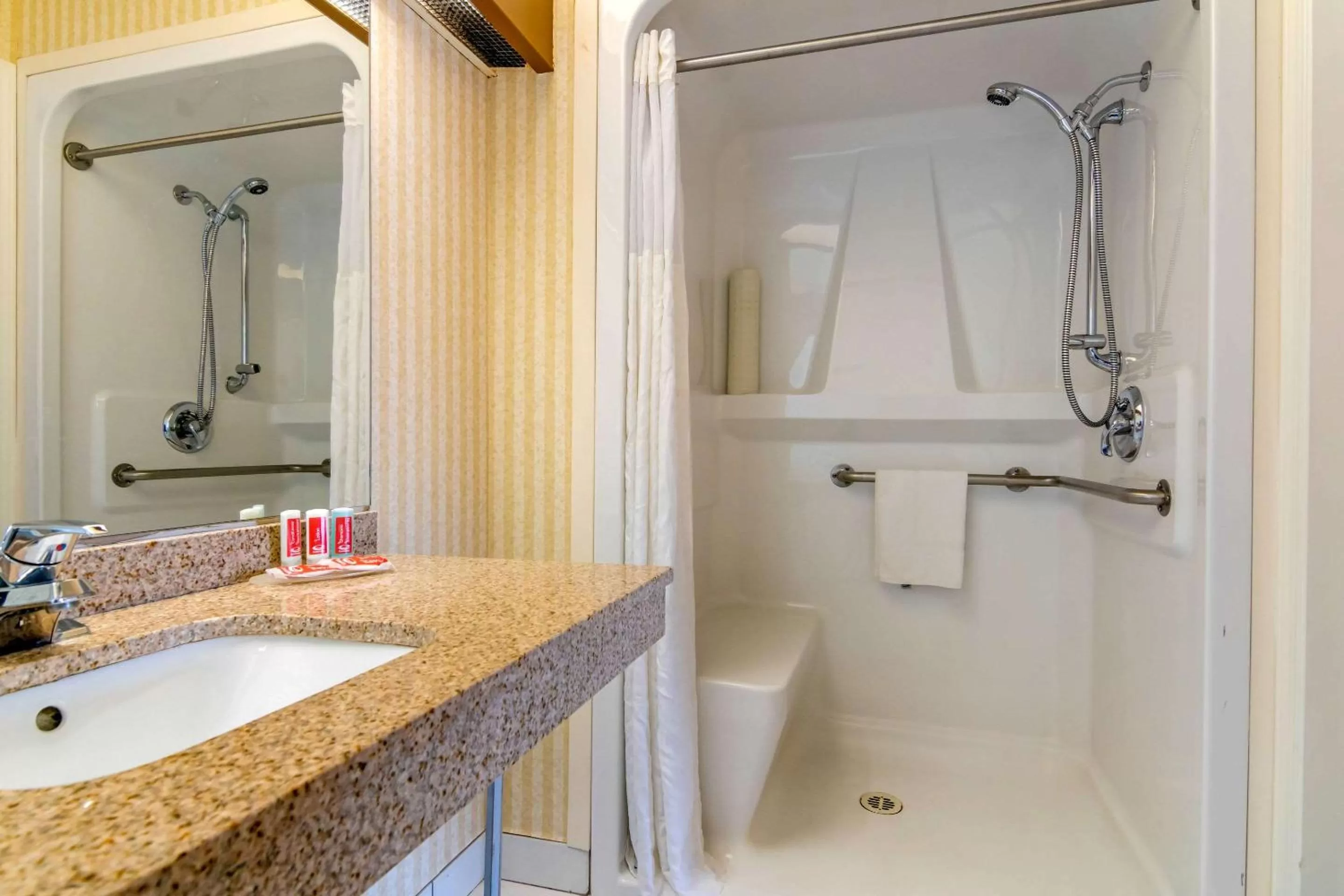 Bedroom in Econo Lodge Inn & Suites