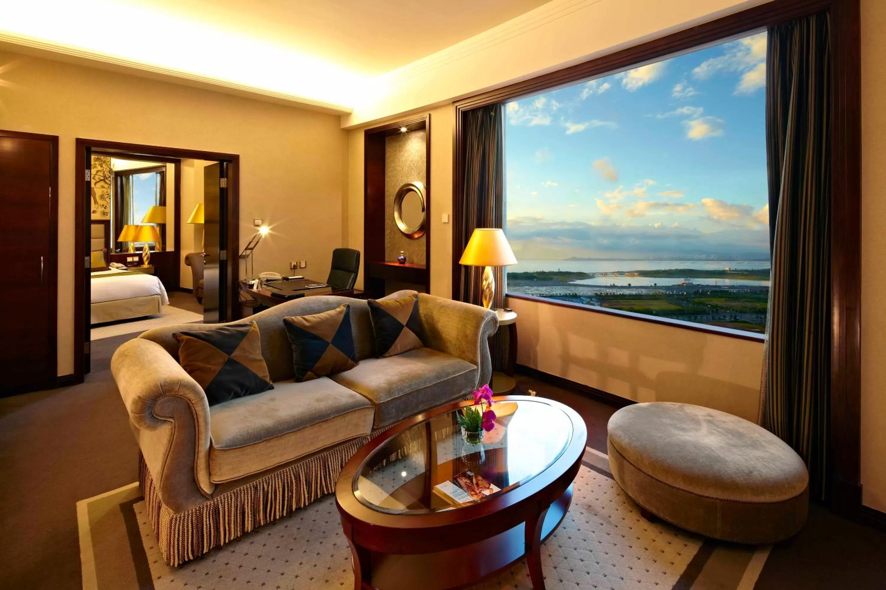 Seating Area in Kempinski Hotel Shenzhen