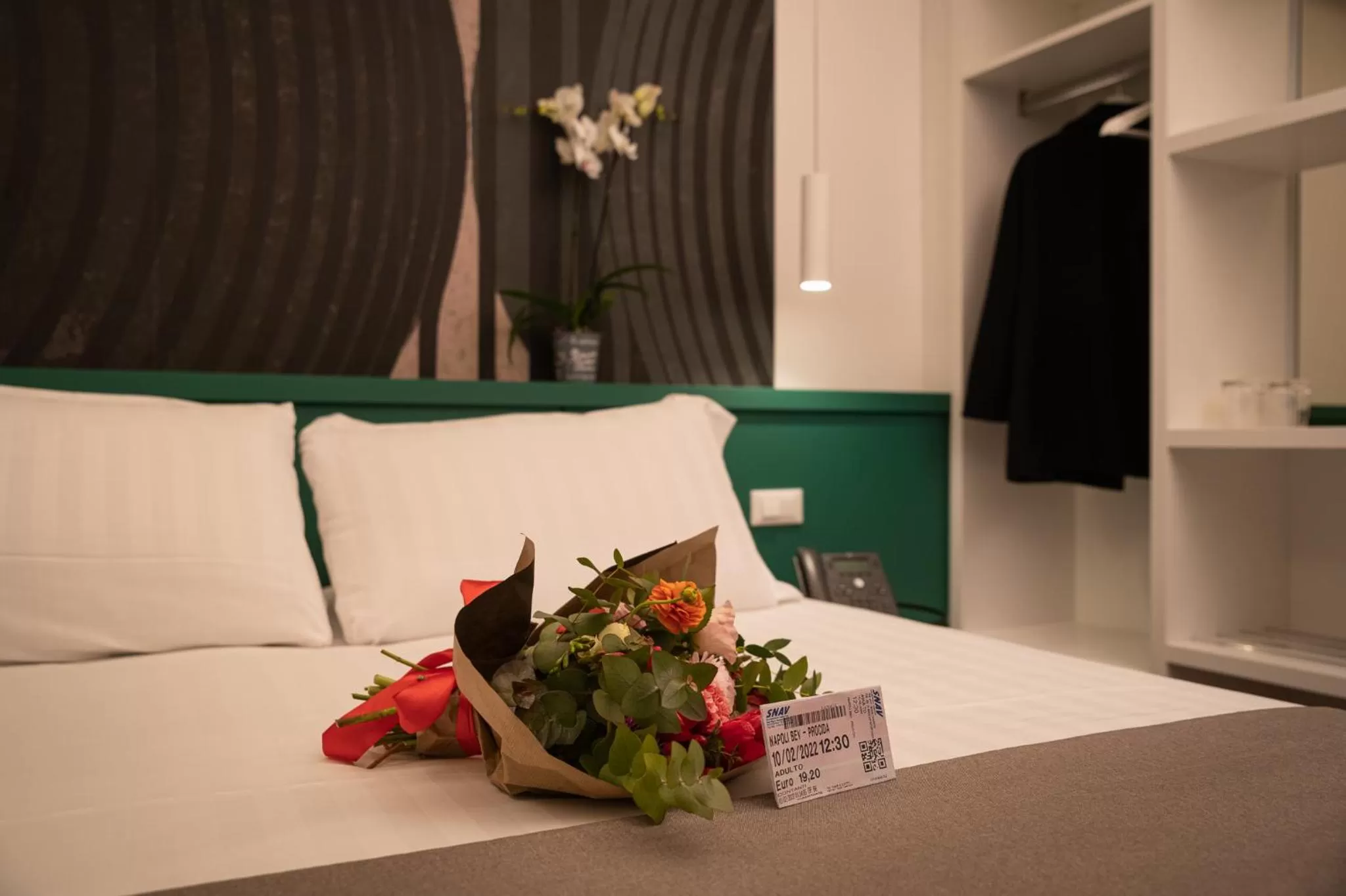 Bed in Smart Hotel Napoli