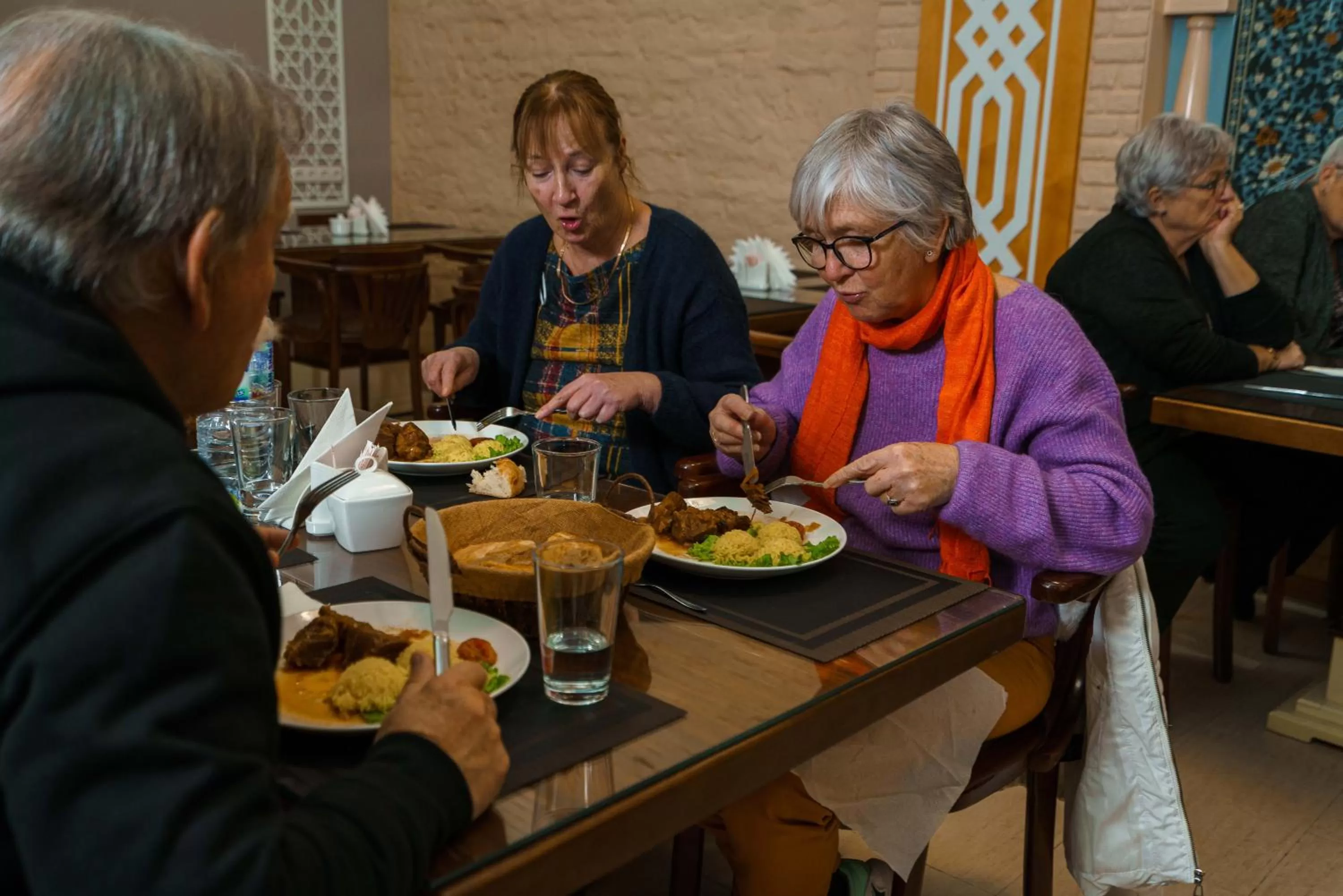 Restaurant/places to eat in Hotel Malika Bukhara