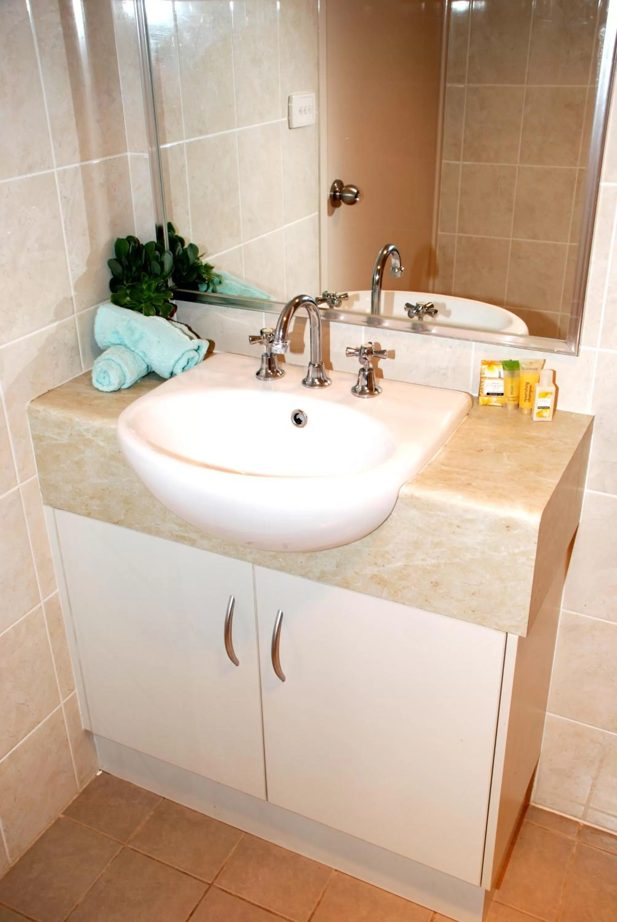 Bathroom in Amberoo Apartments Tamworth