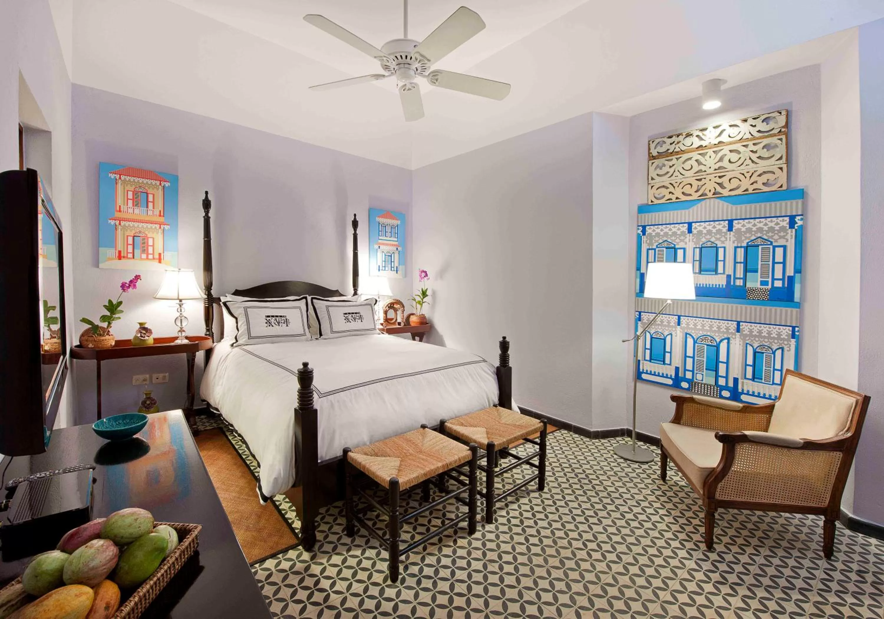 Bedroom, Bed in Casas del XVI