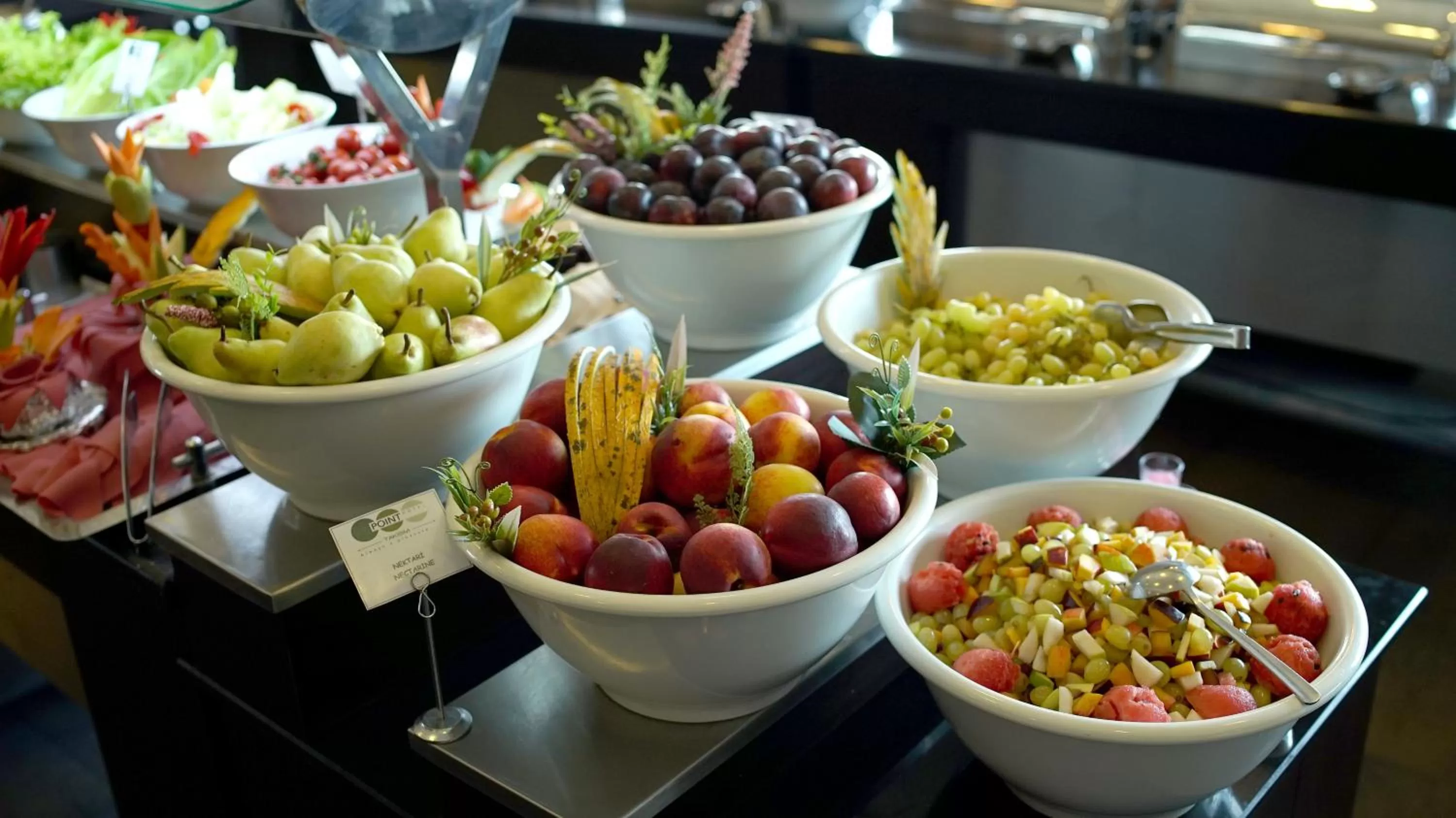 Buffet breakfast in Point Hotel Taksim