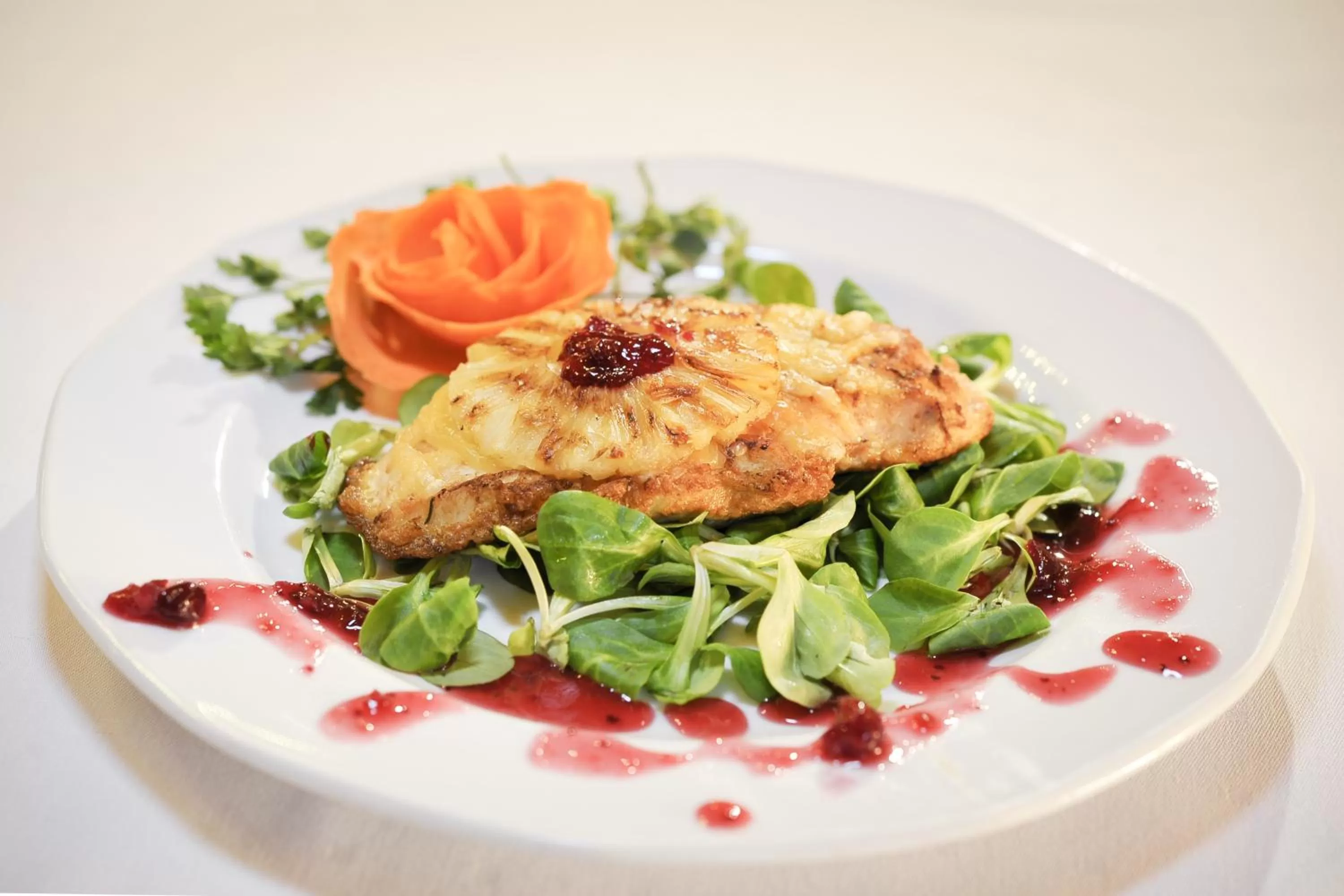 Food close-up in Hotel Mir-Jan SPA