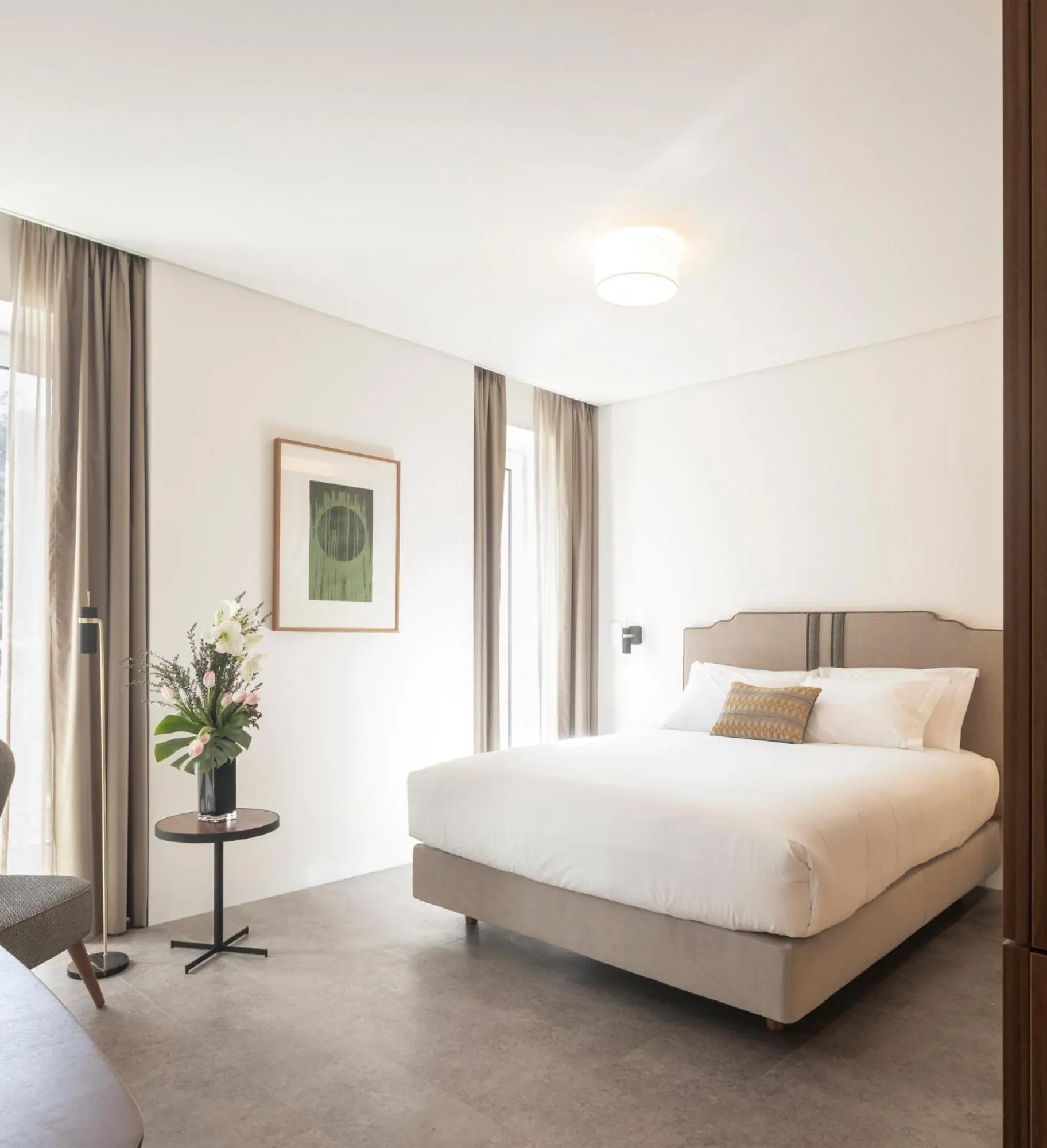 Bedroom, Bed in Lisbon Serviced Apartments - Avenida