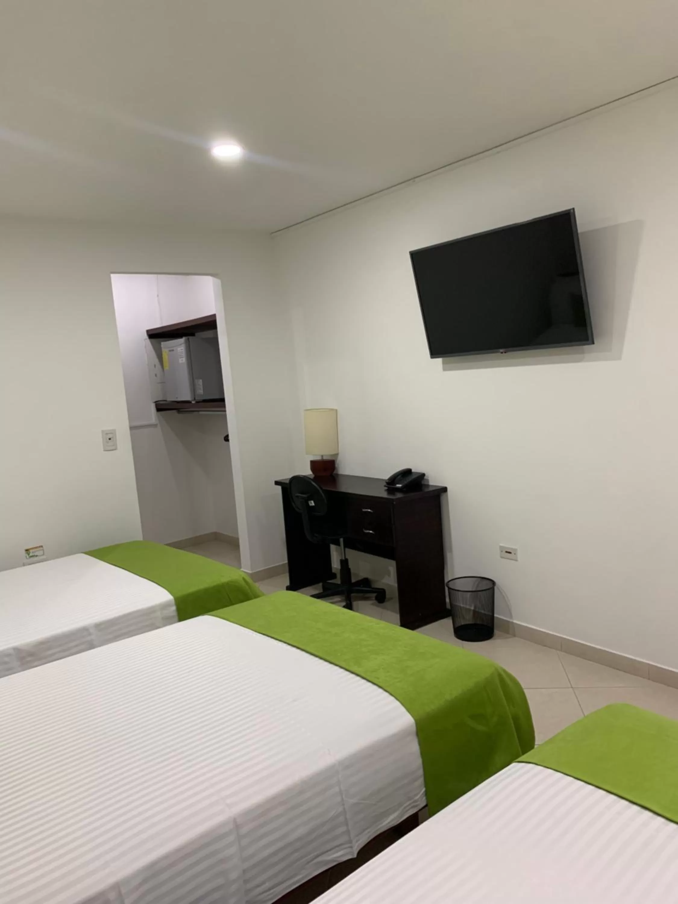 Bed in Hotel Sol de Piedemonte