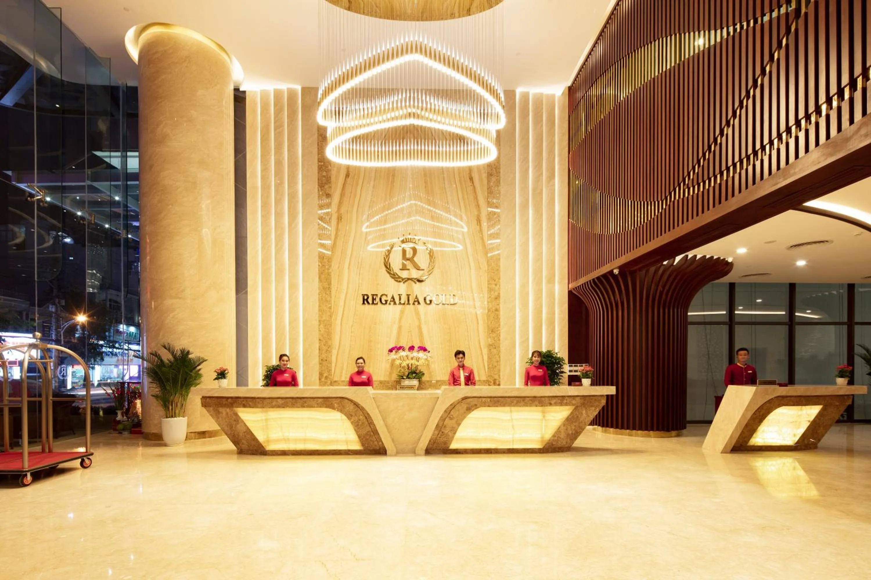 Lobby or reception in Regalia Gold Hotel