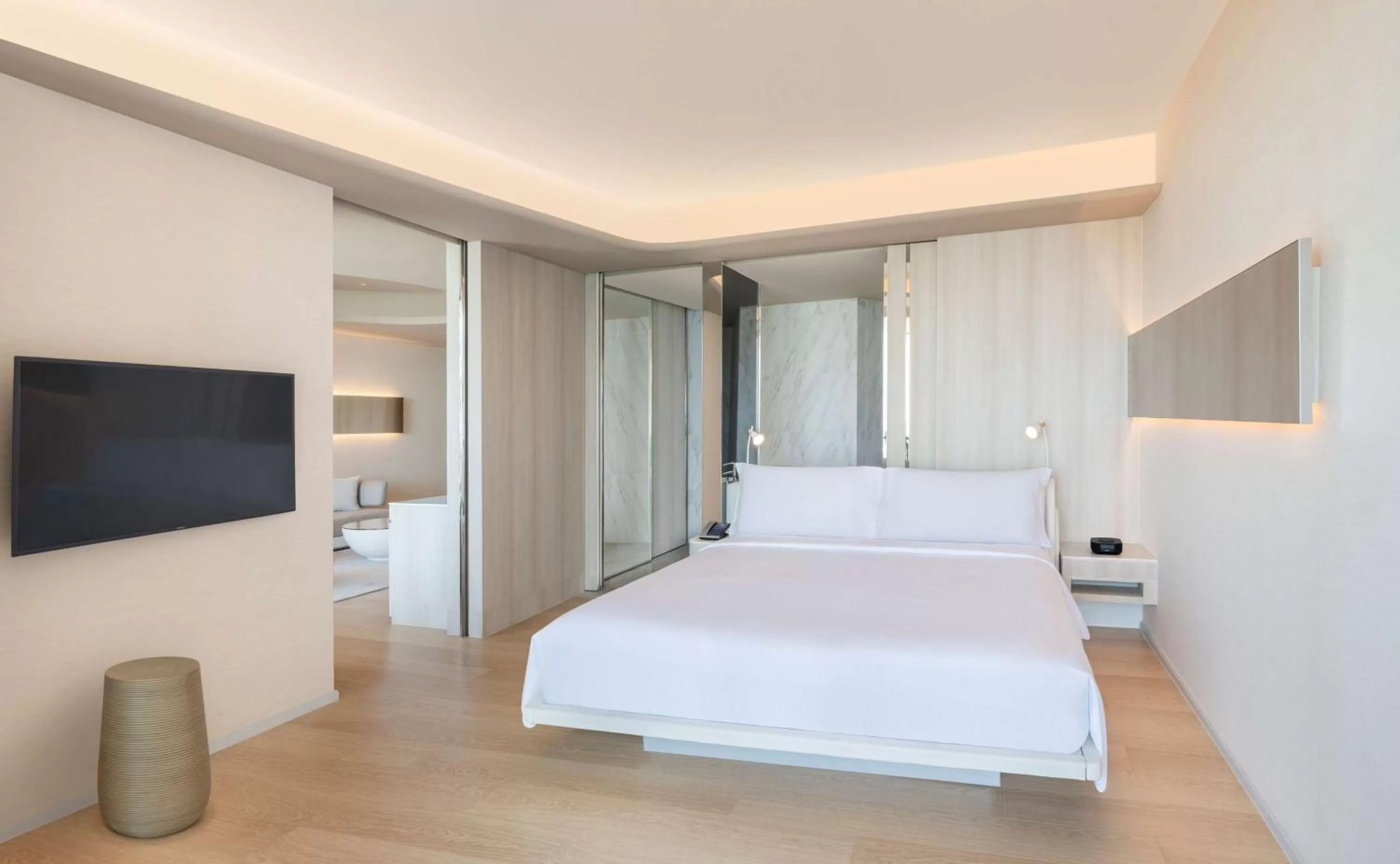 Bed in Hilton Pattaya