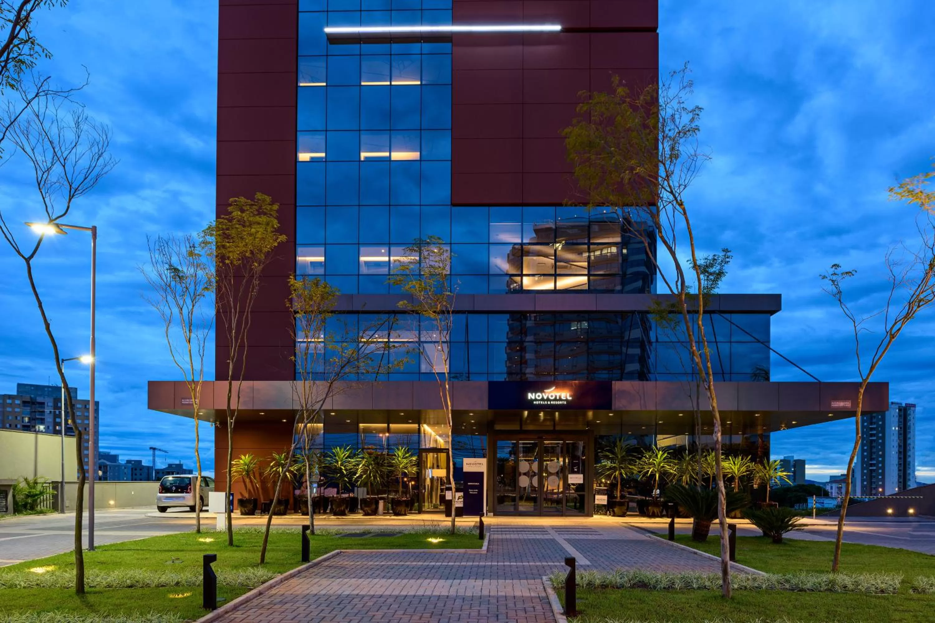 Facade/entrance in Novotel Sorocaba