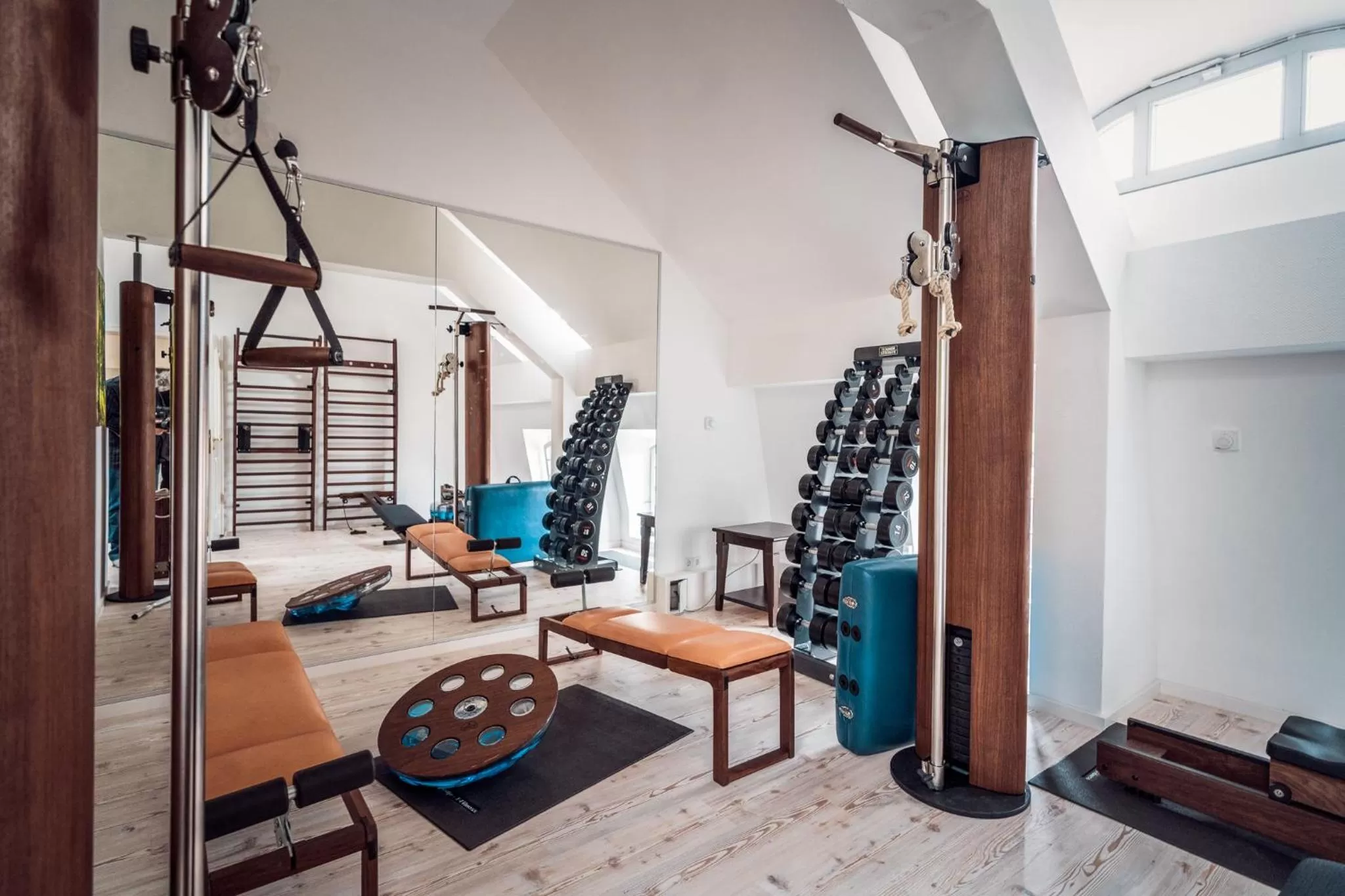 Fitness centre/facilities in Hotel Suitess