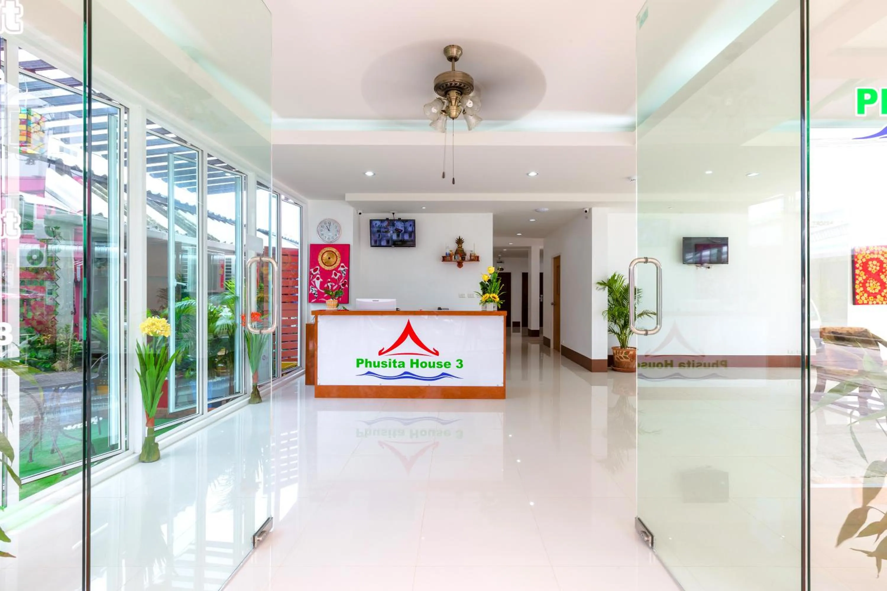 Lobby or reception in Phusita Hotel - SHA Certified