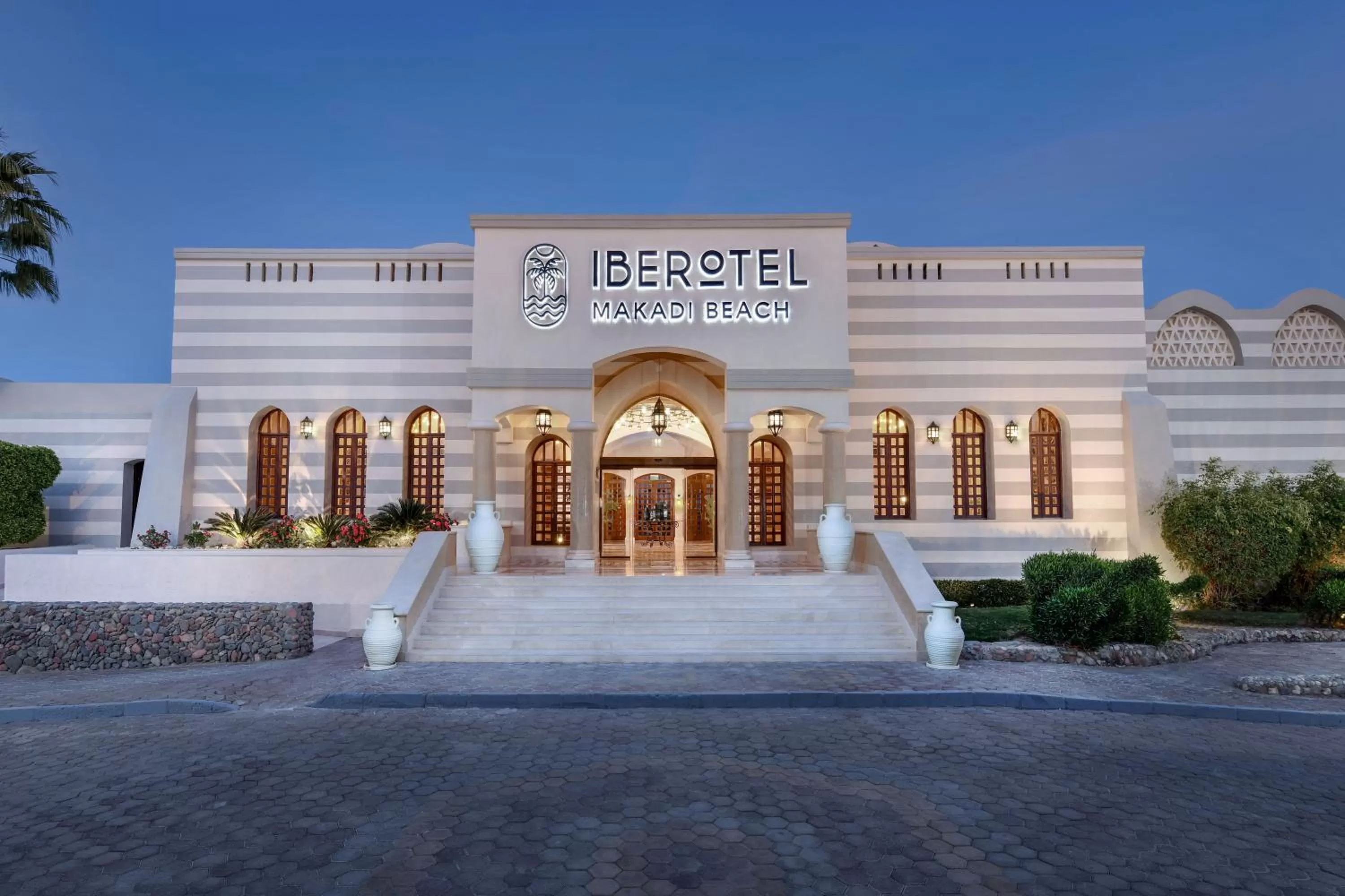 Facade/entrance in Iberotel Makadi Beach