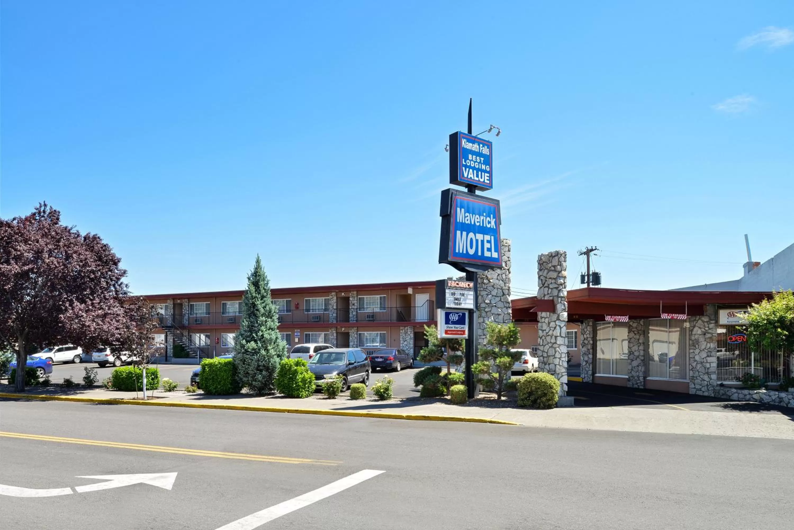 Property building in The Maverick Motel, Main Street USA Collection by PNW Hospitality