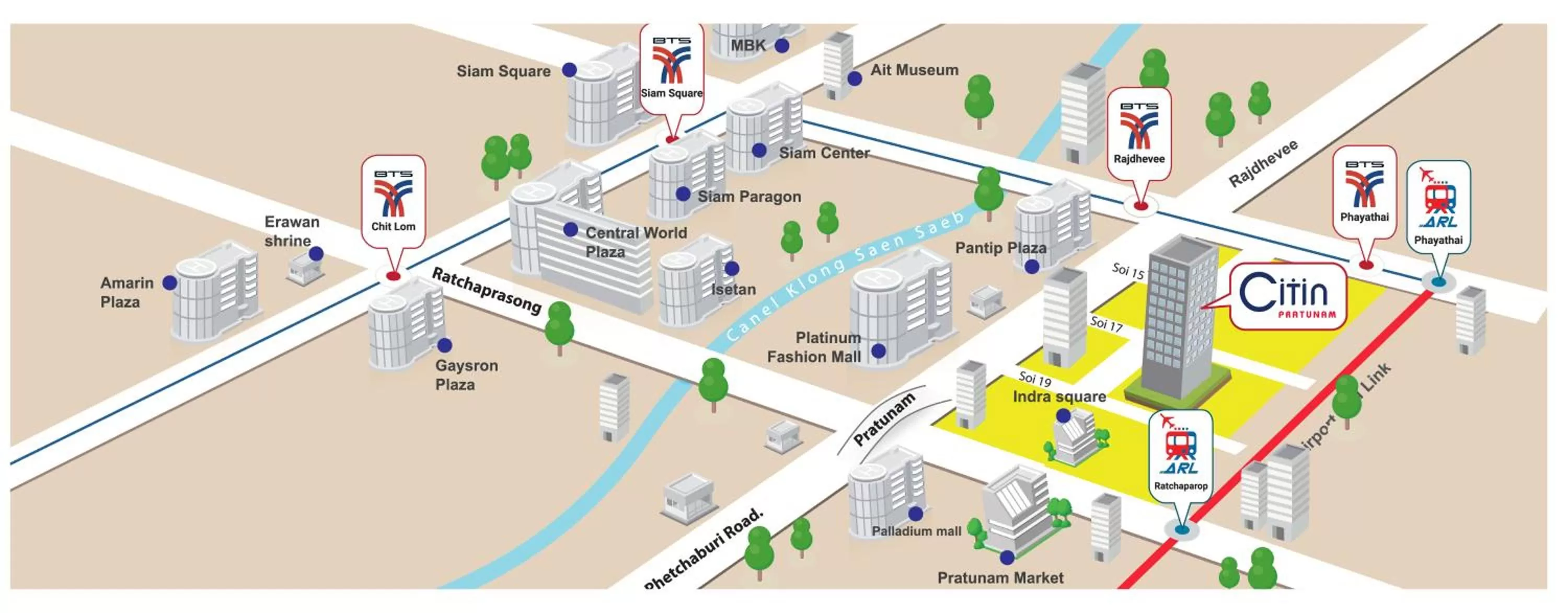 Other in Citin Pratunam Bangkok by Compass Hospitality