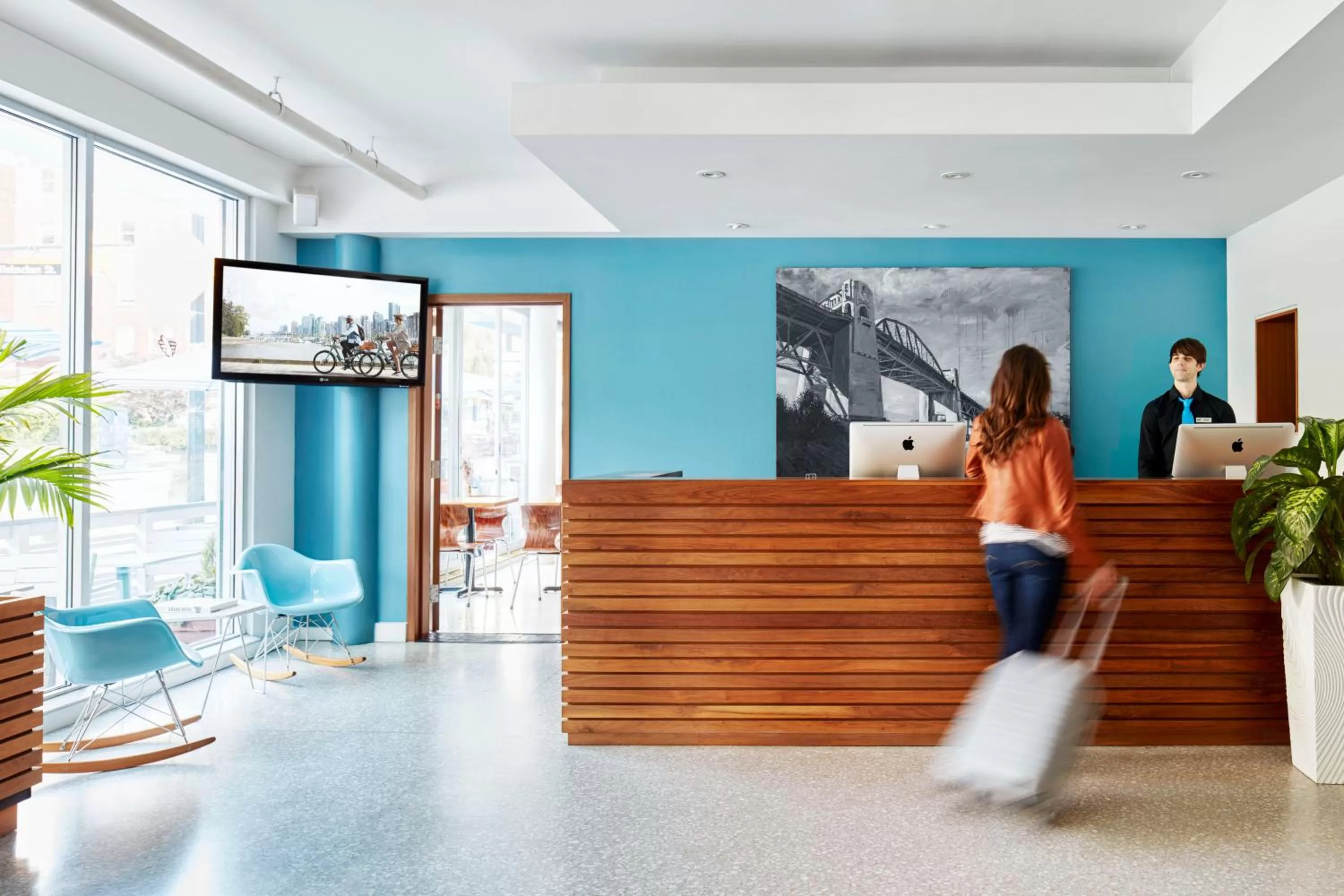 Lobby or reception in The Burrard