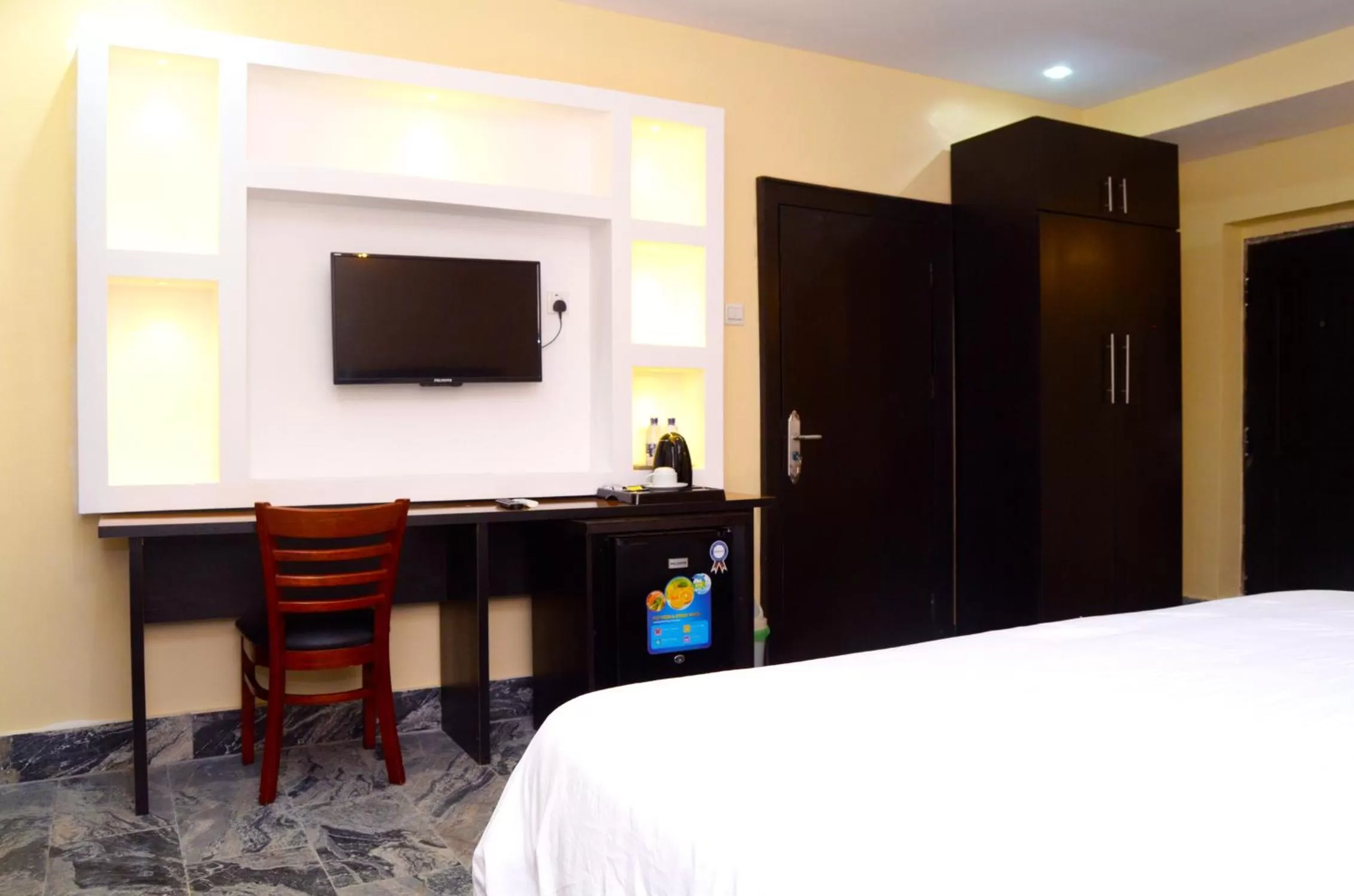 Bedroom, Bed in Residency Hotel Area11 Garki Abuja