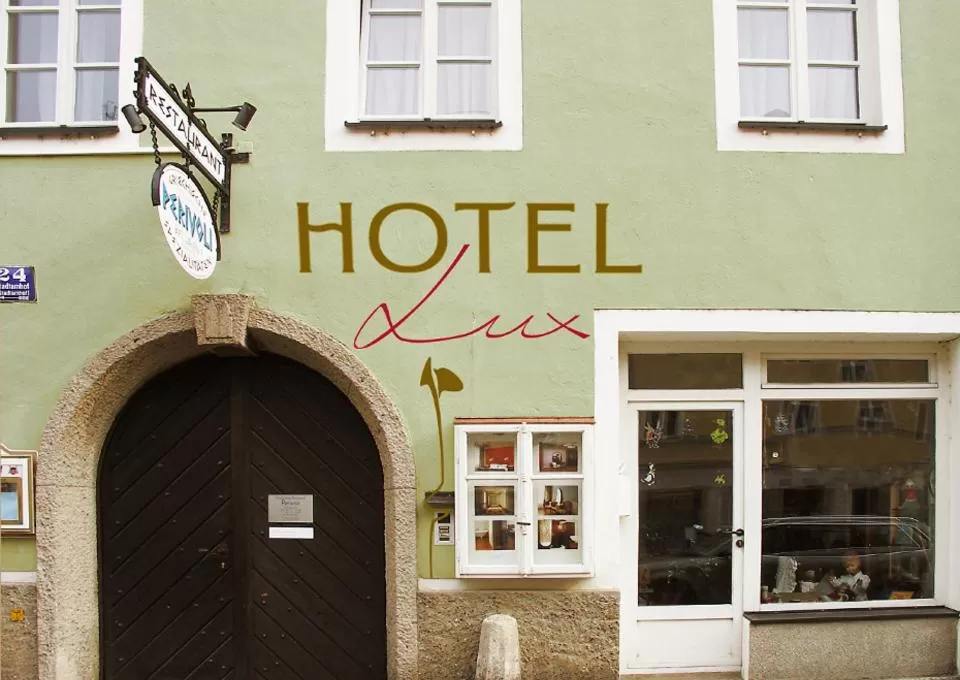 Facade/entrance in Hotel Lux