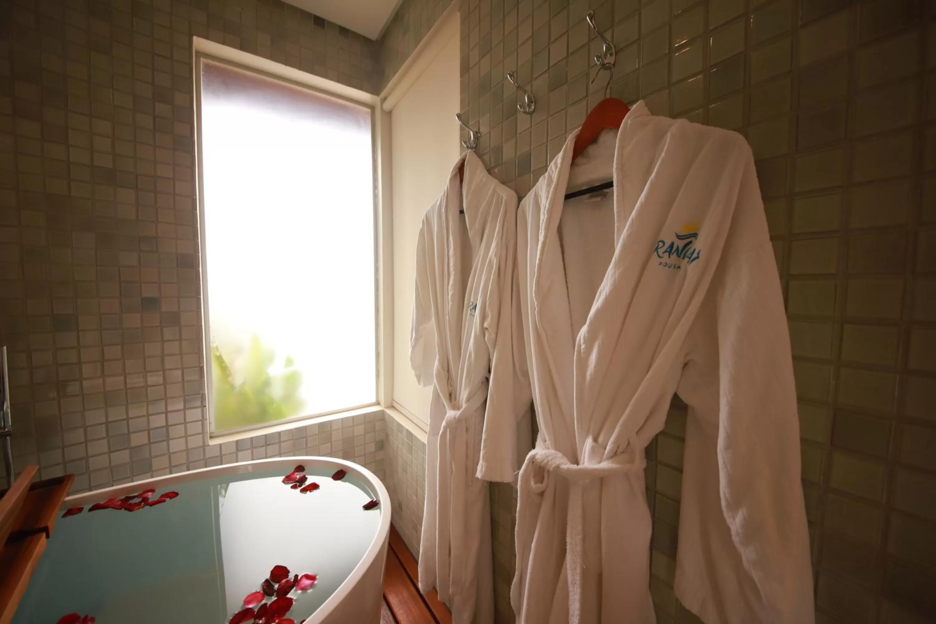 Hot Tub in Pousada Rangai