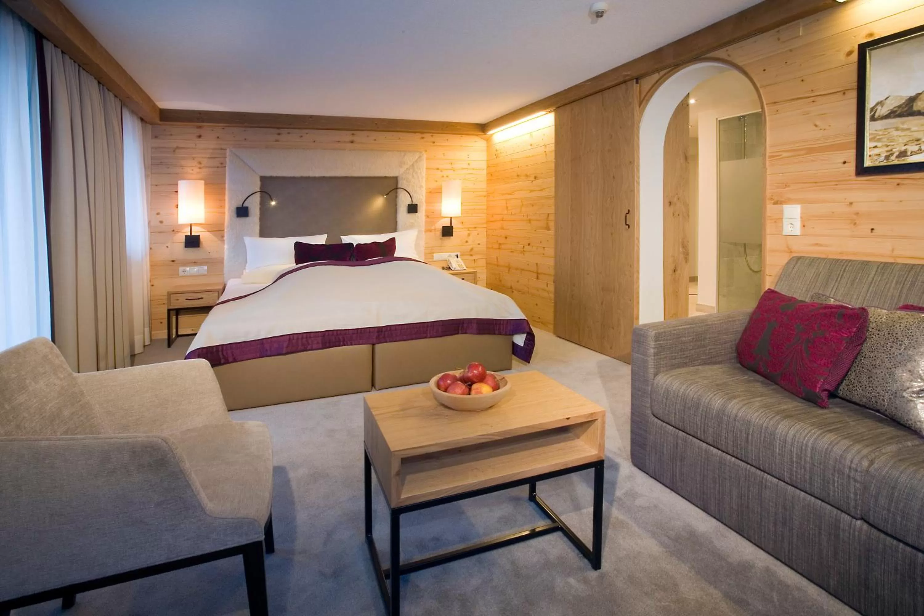 Bed in Aktiv- & Wellnesshotel Bergfried