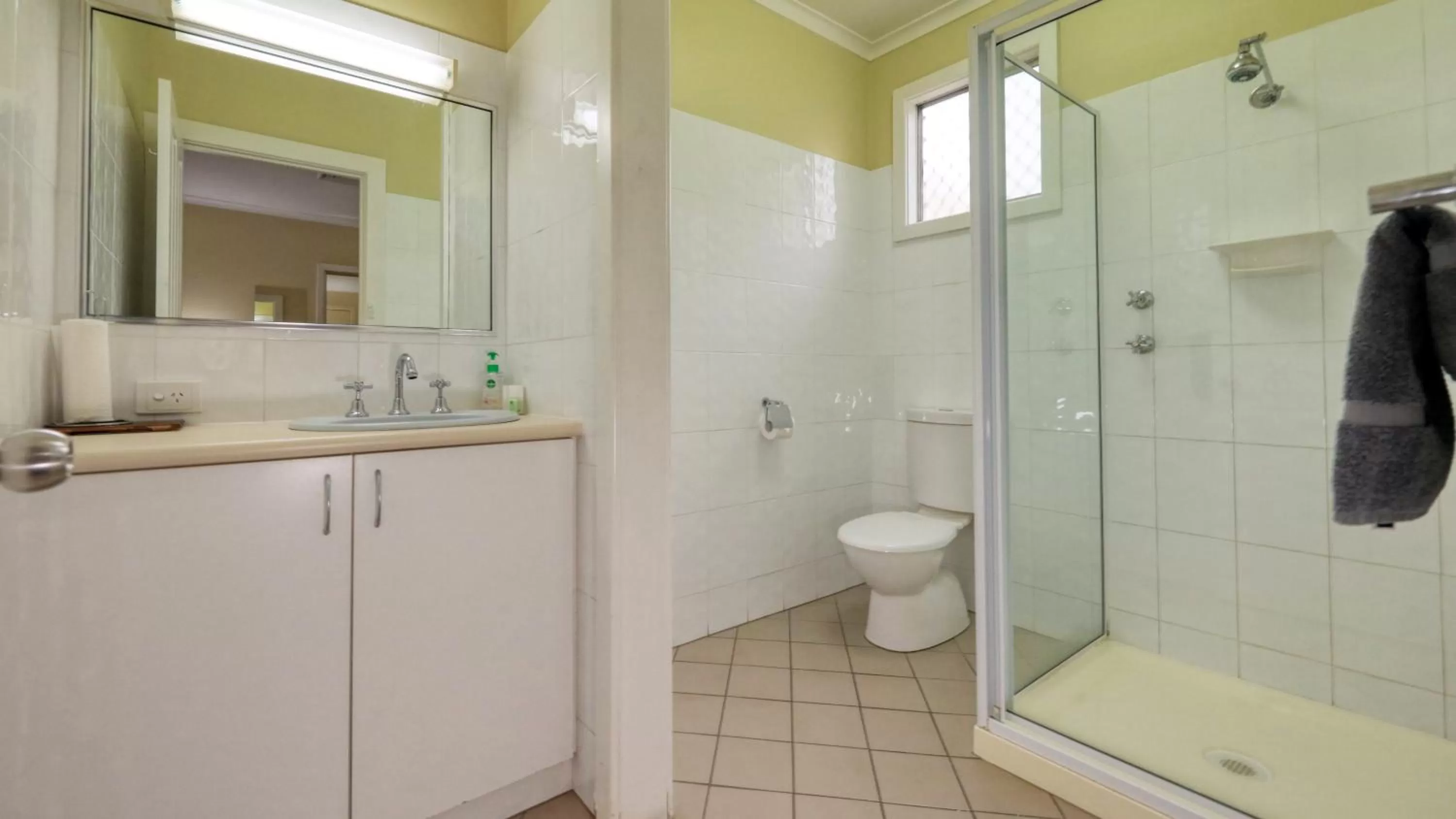 Shower in Oasis Motor Inn