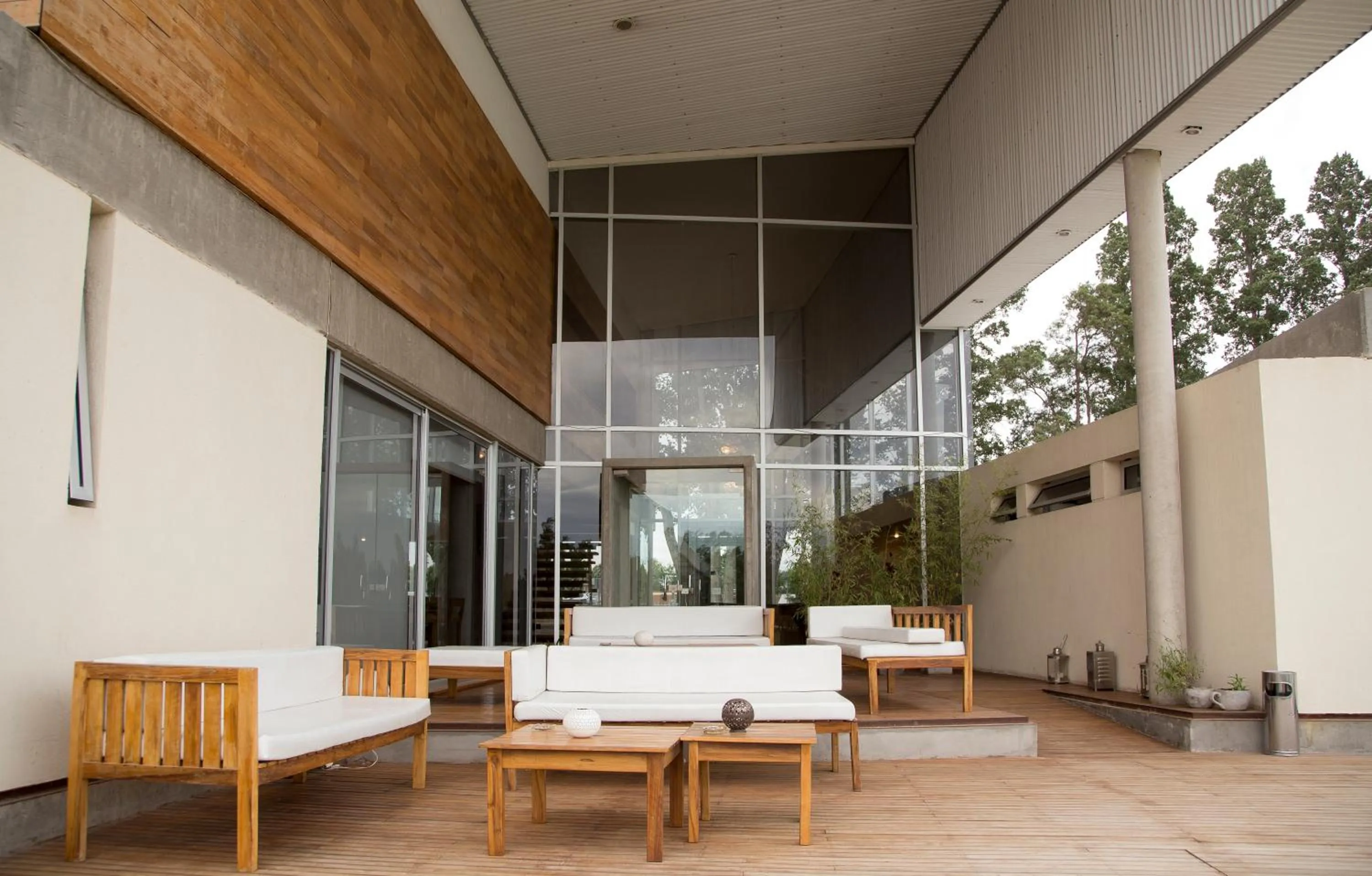 Patio in Herradura Hotel Suites
