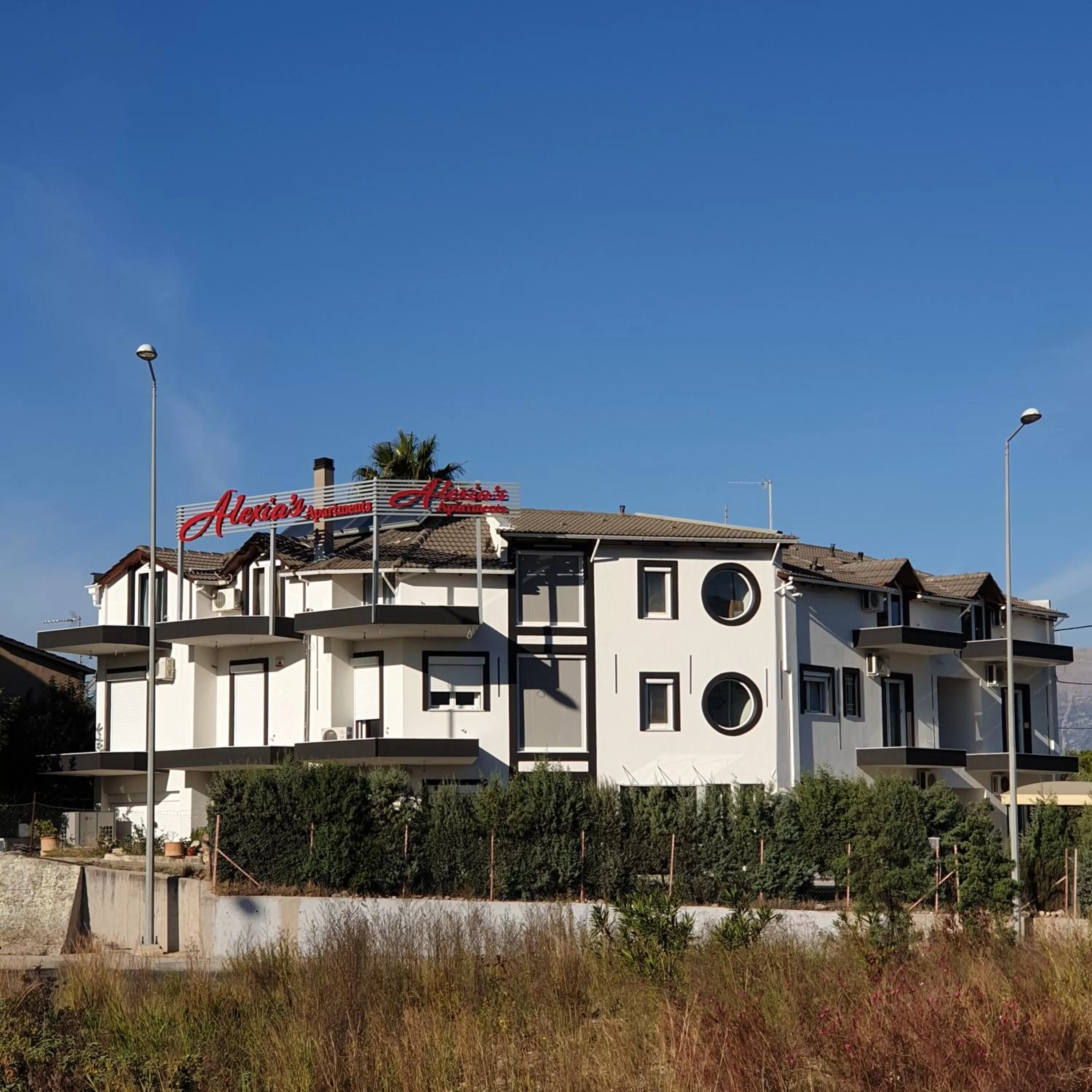 Property building in Alexia's Apartments
